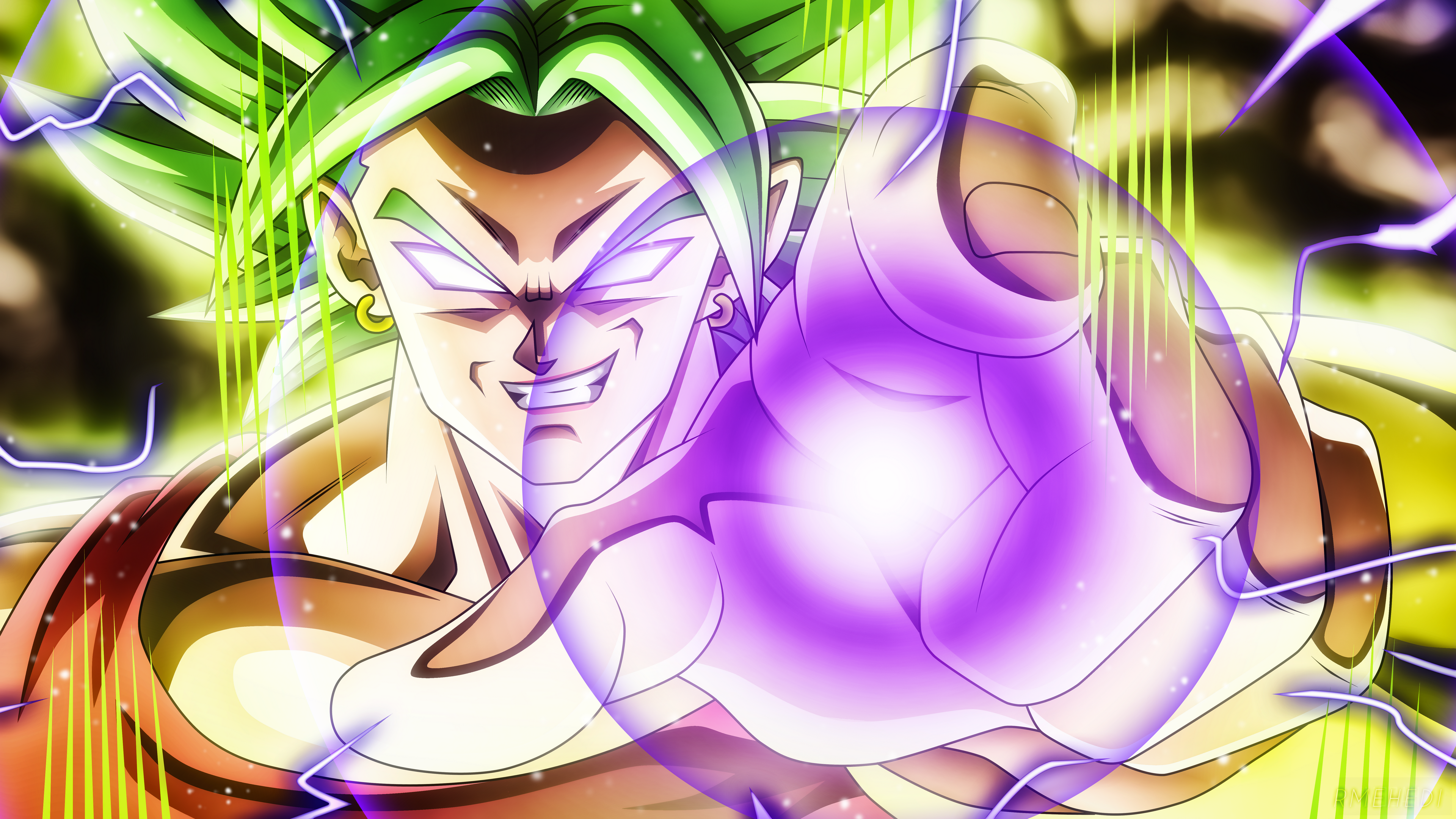 Kale from Dragon Ball Super 4K HD Wallpaper