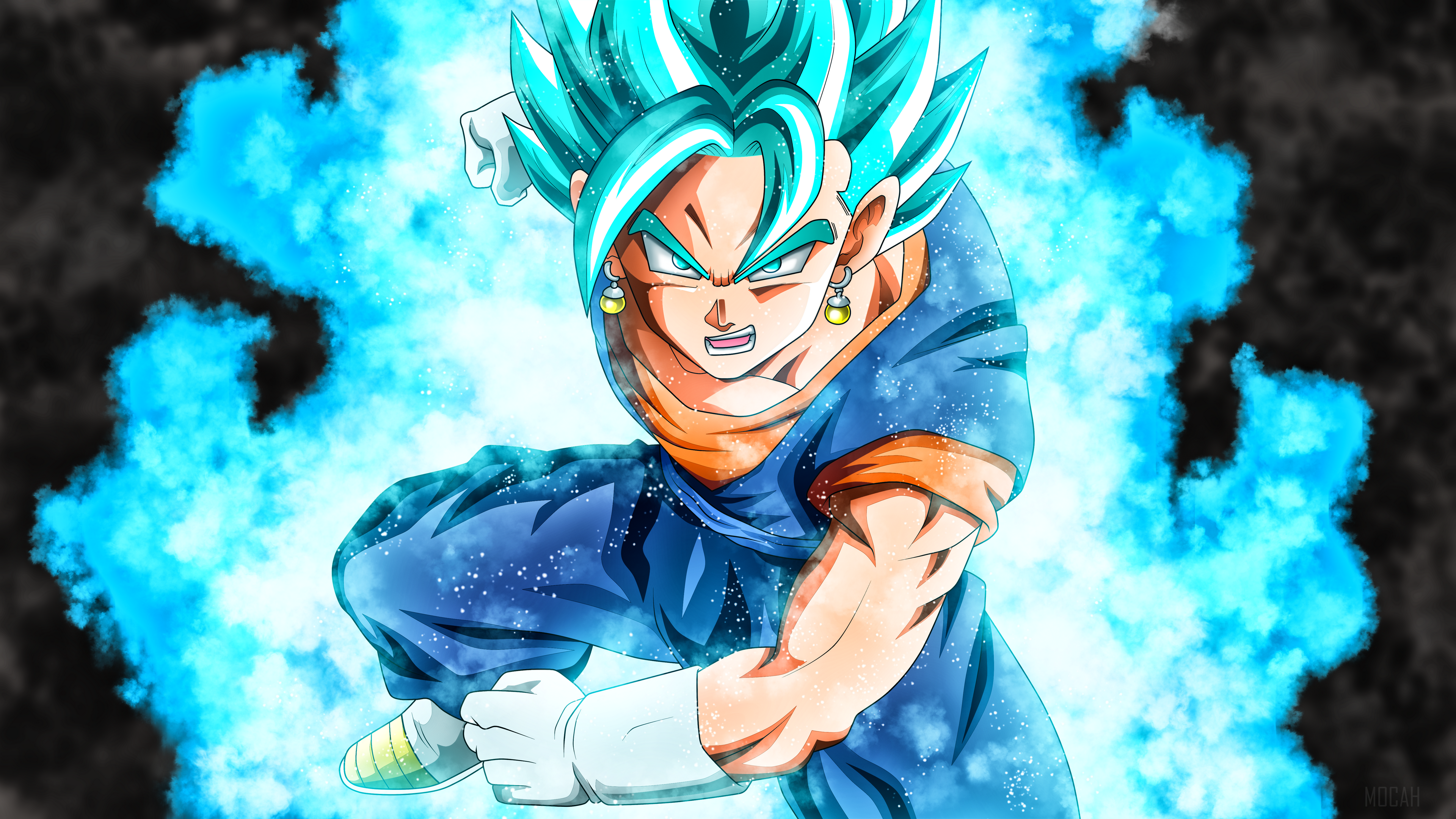Vegito from Dragon Ball Super in 4K HD Wallpaper