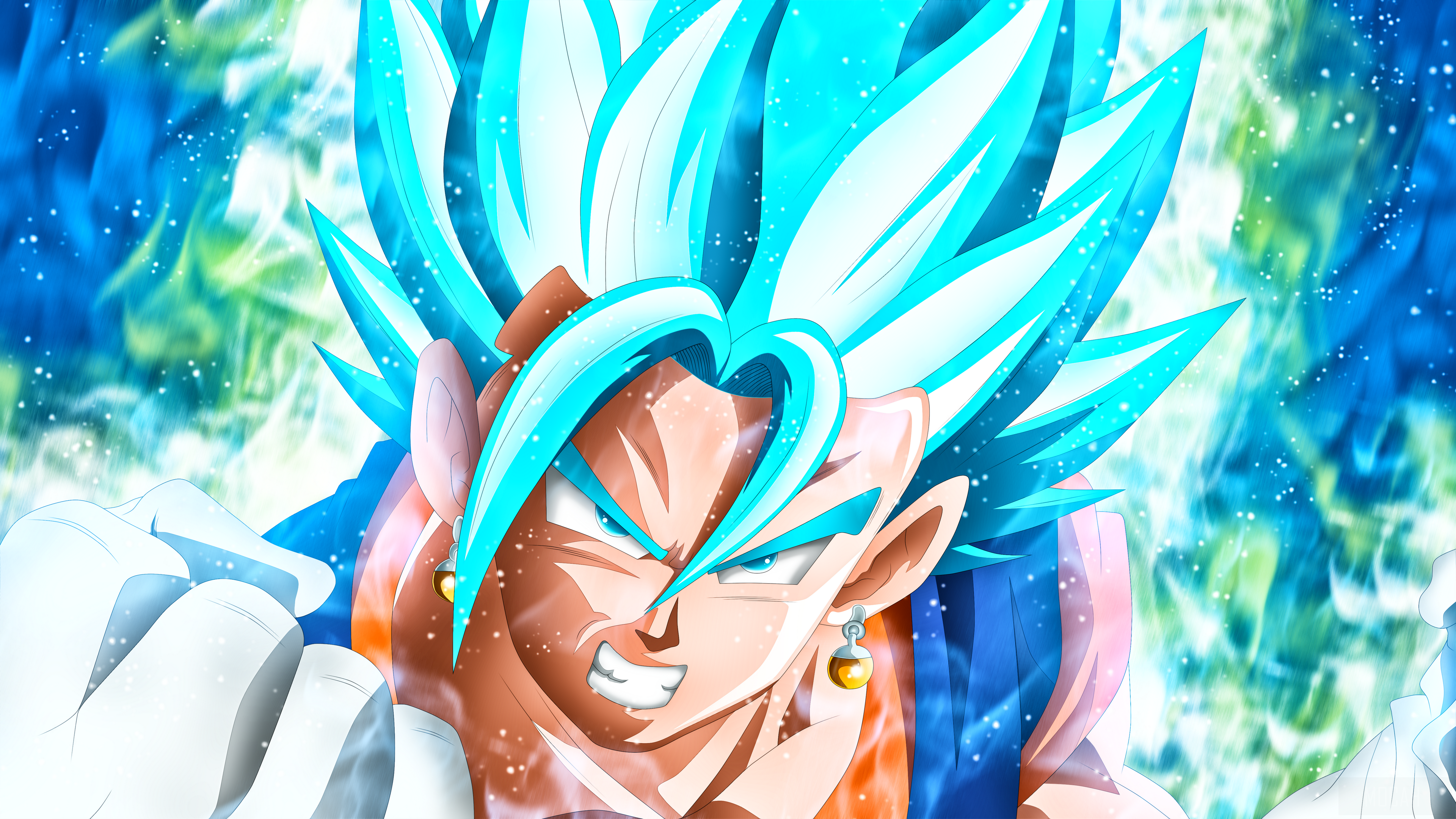 SSGSS Vegito from Dragon Ball Super 4K HD Wallpaper
