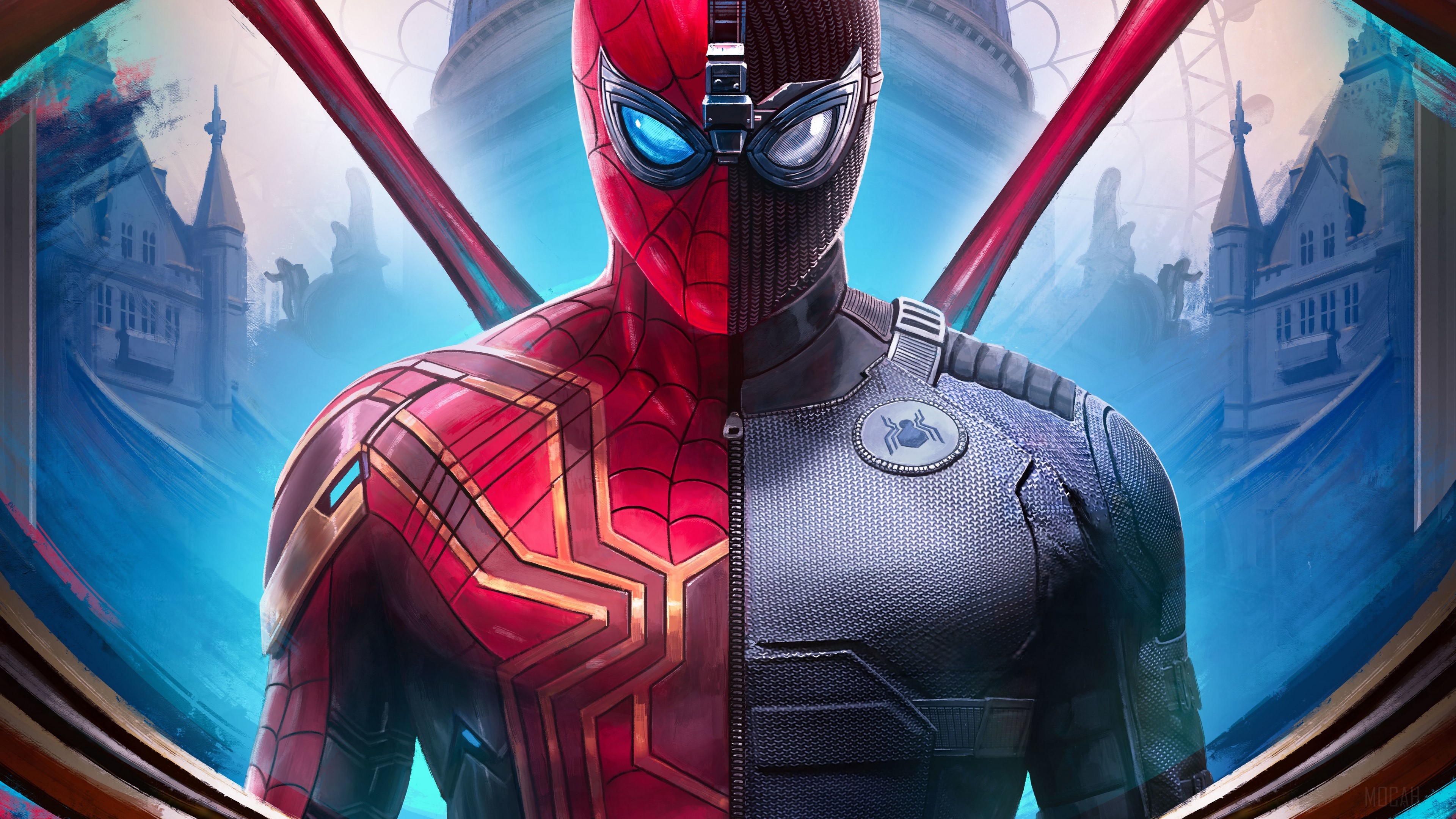 Spider-Man from Marvel Comics: Far From Home 4K HD Wallpaper