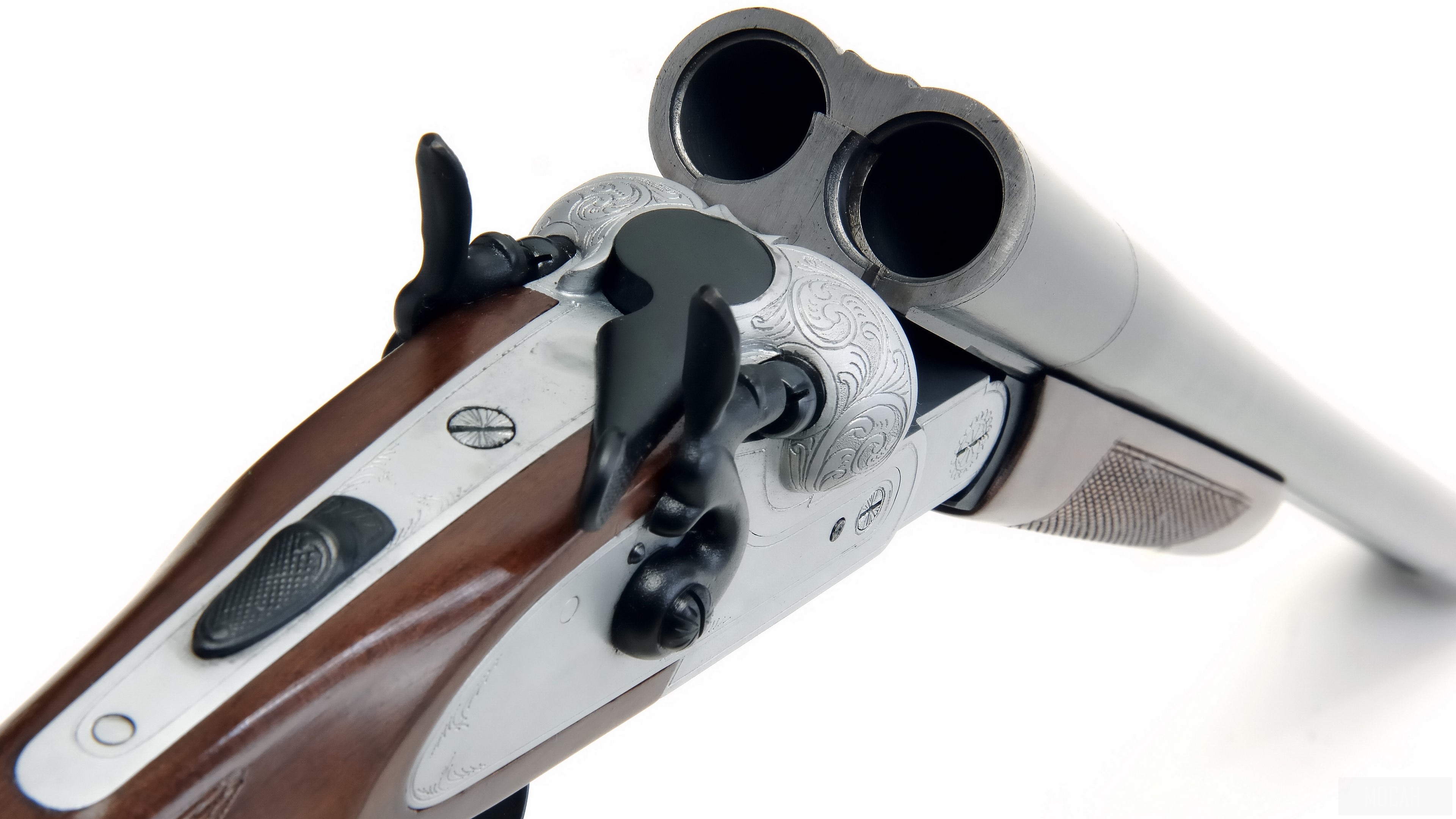 Double Barrel Shotgun HD Wallpaper