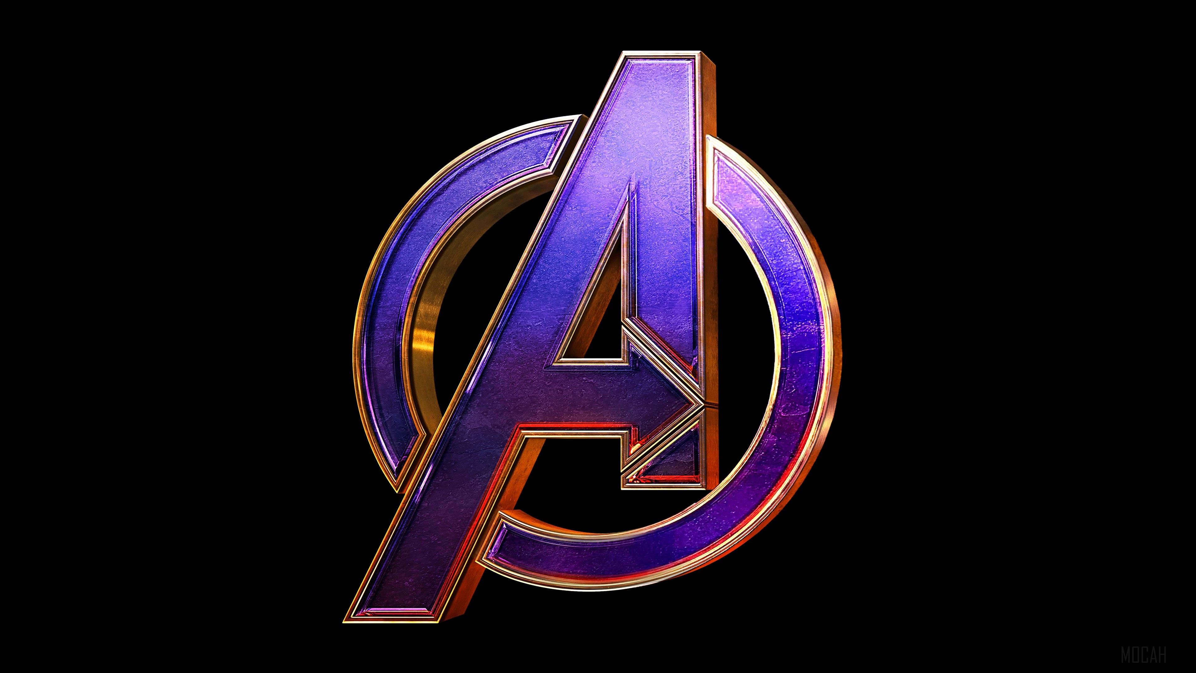 Avengers Endgame Logo 4K HD Wallpaper