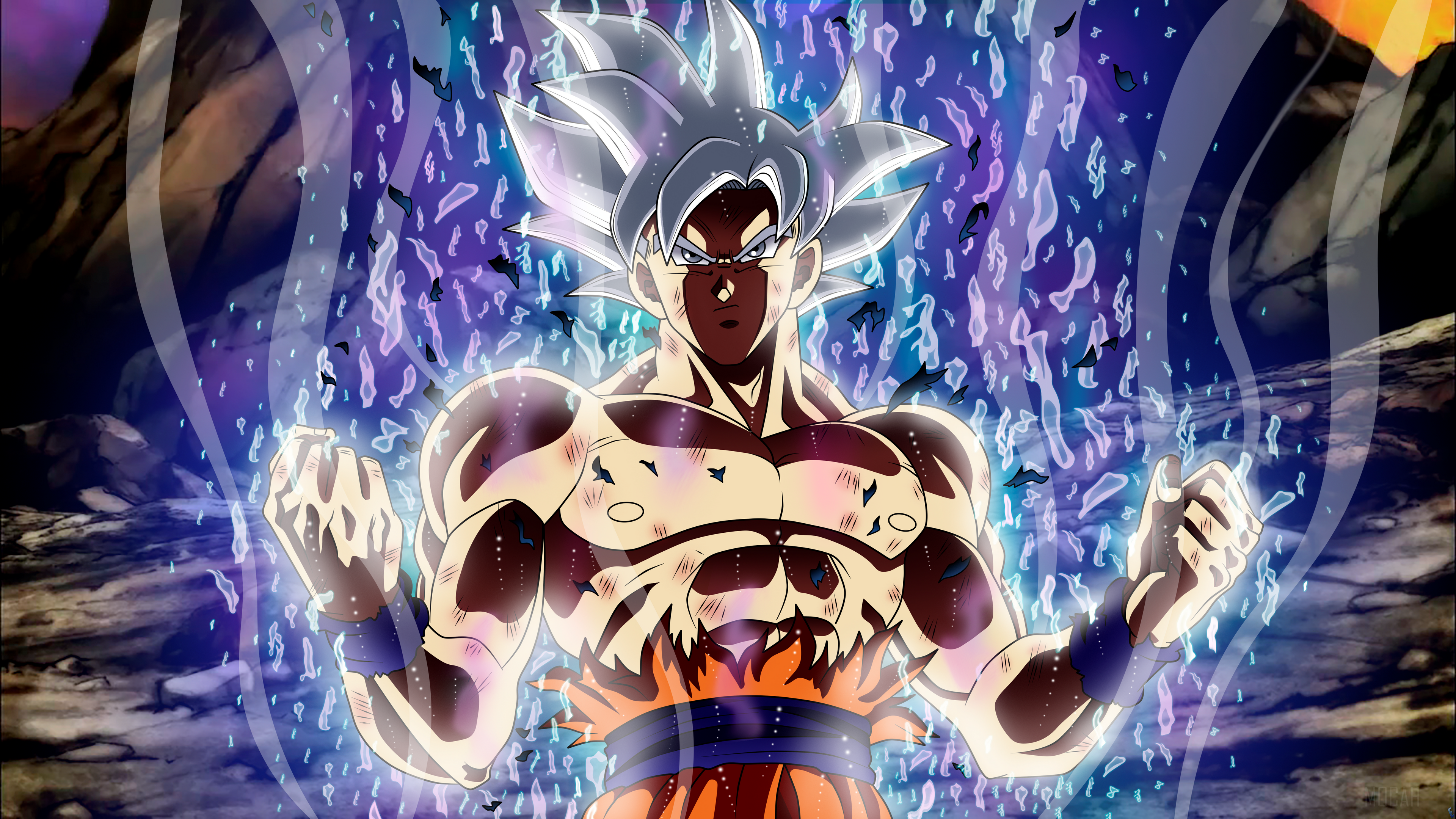 Goku in Ultra Instinct 4K HD Wallpaper