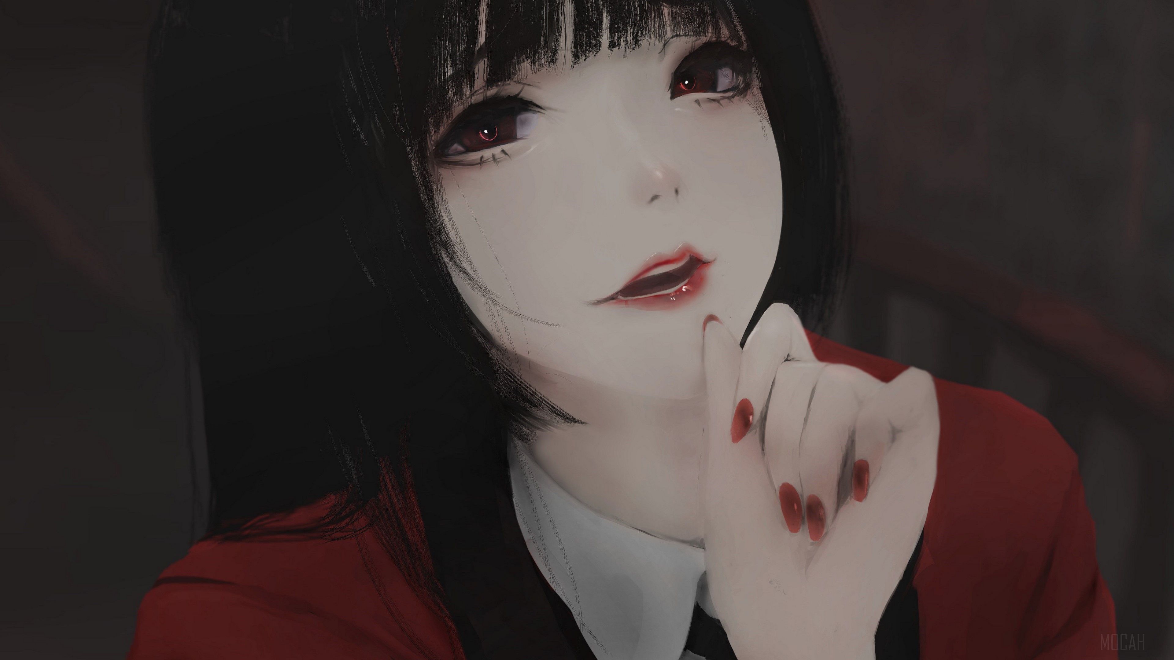 Yumeko Jabami from Kakegurui 4K HD Wallpaper