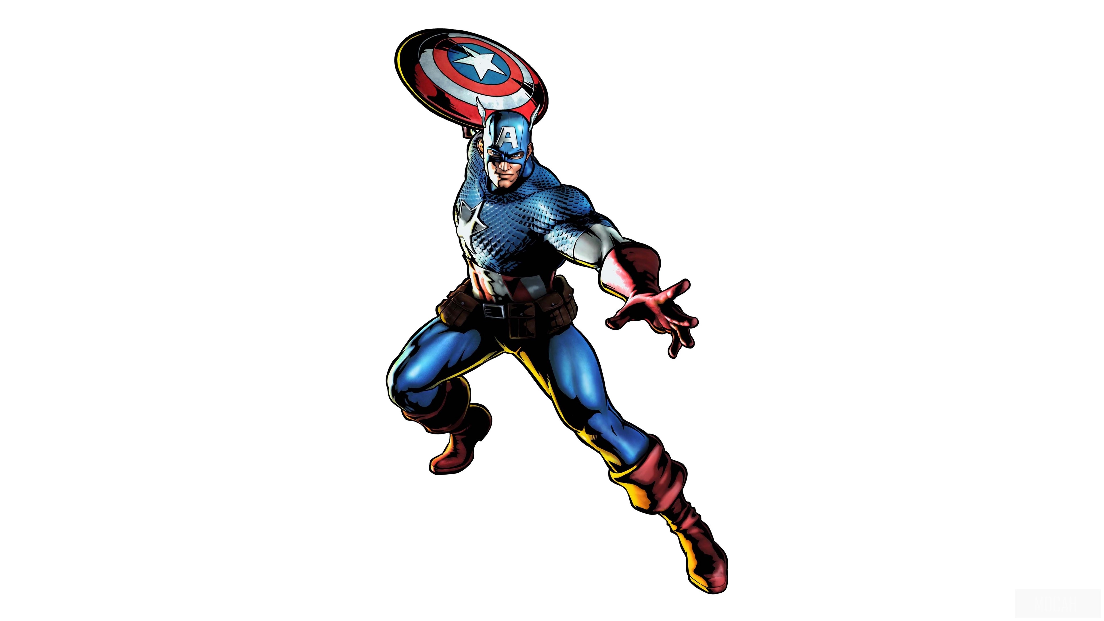 Captain America from Marvel 4K HD Wallpaper
