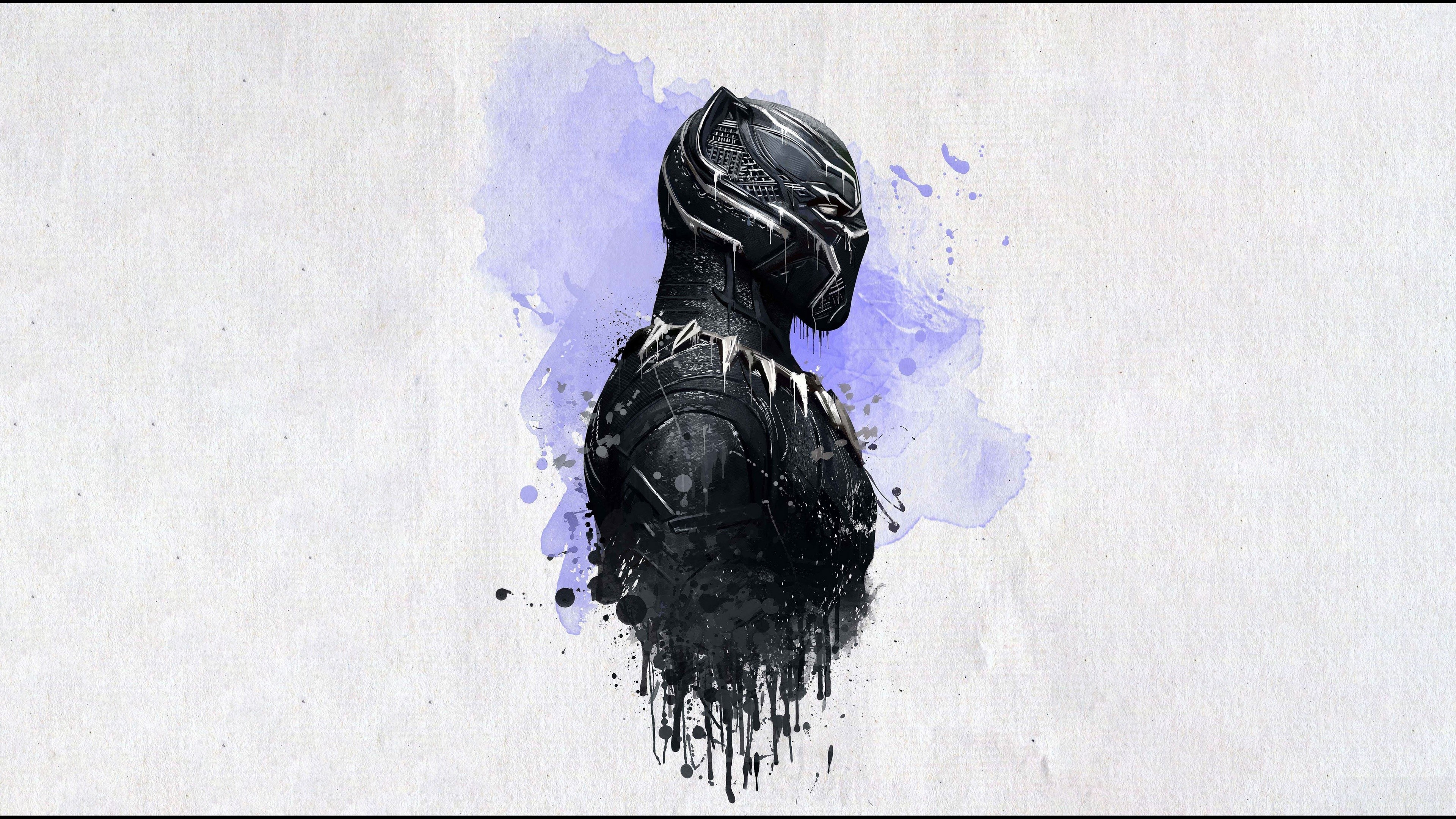Black Panther from Marvel Comics 4K HD Wallpaper