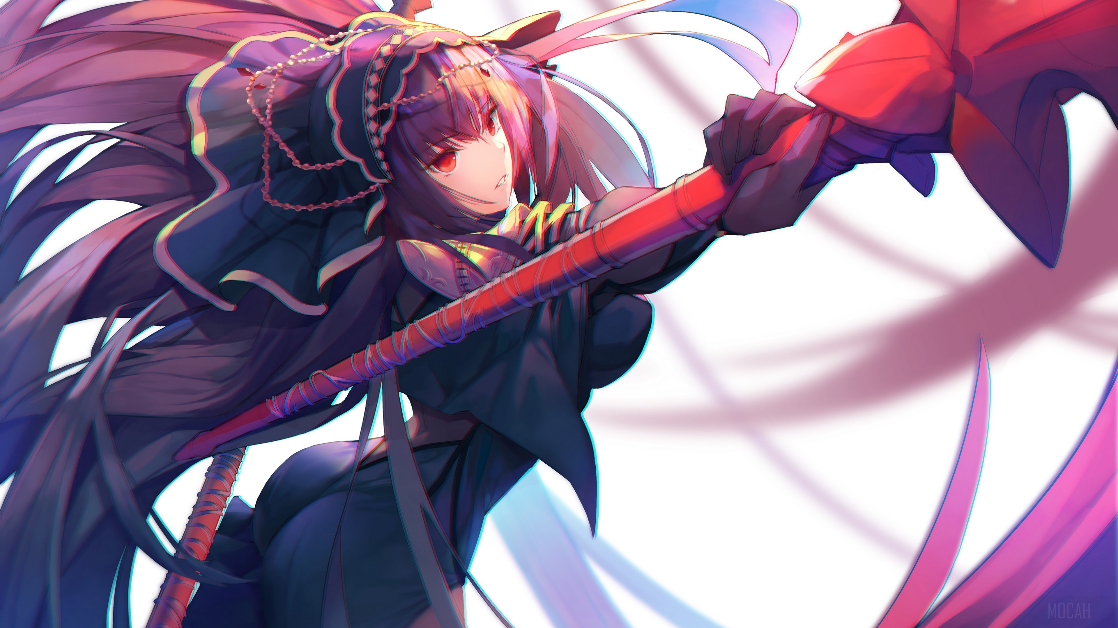 Scathach from Fate/Grand Order 4K HD Wallpaper
