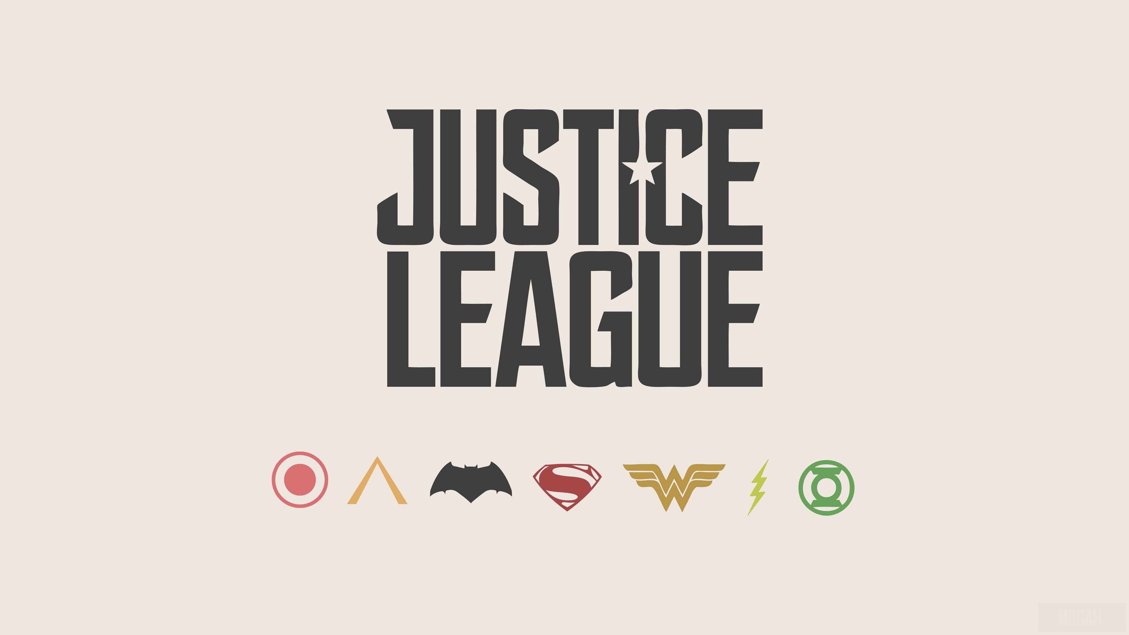 Justice League Logo 4K HD Wallpaper
