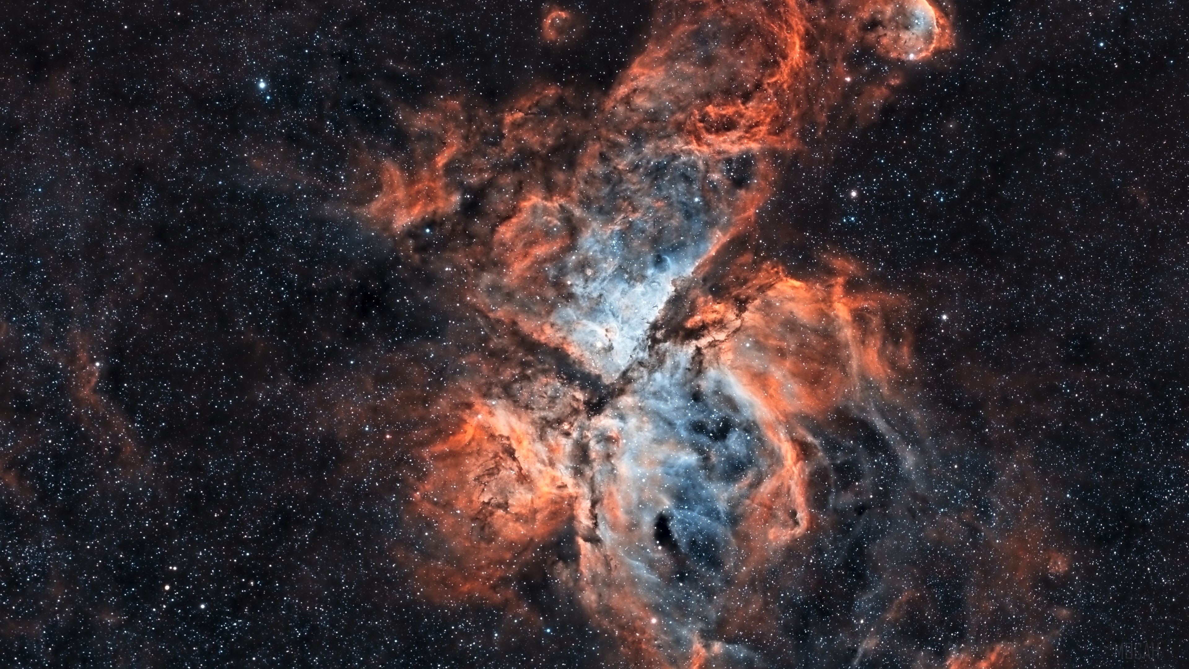 Carina Nebula in 4K HD Wallpaper