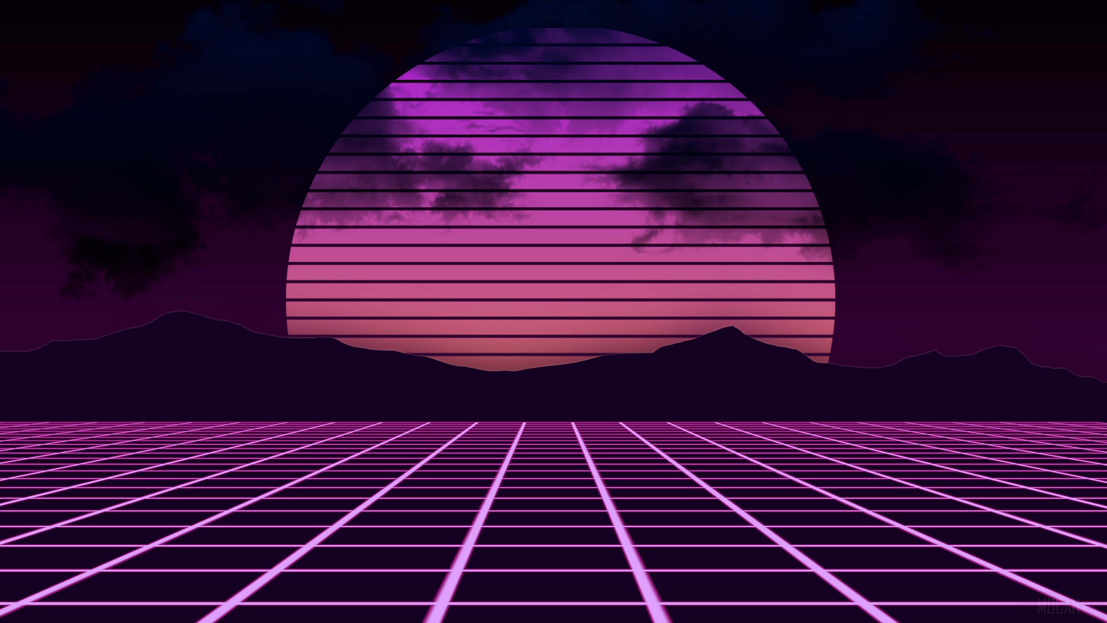 Retro Wave HD Wallpaper