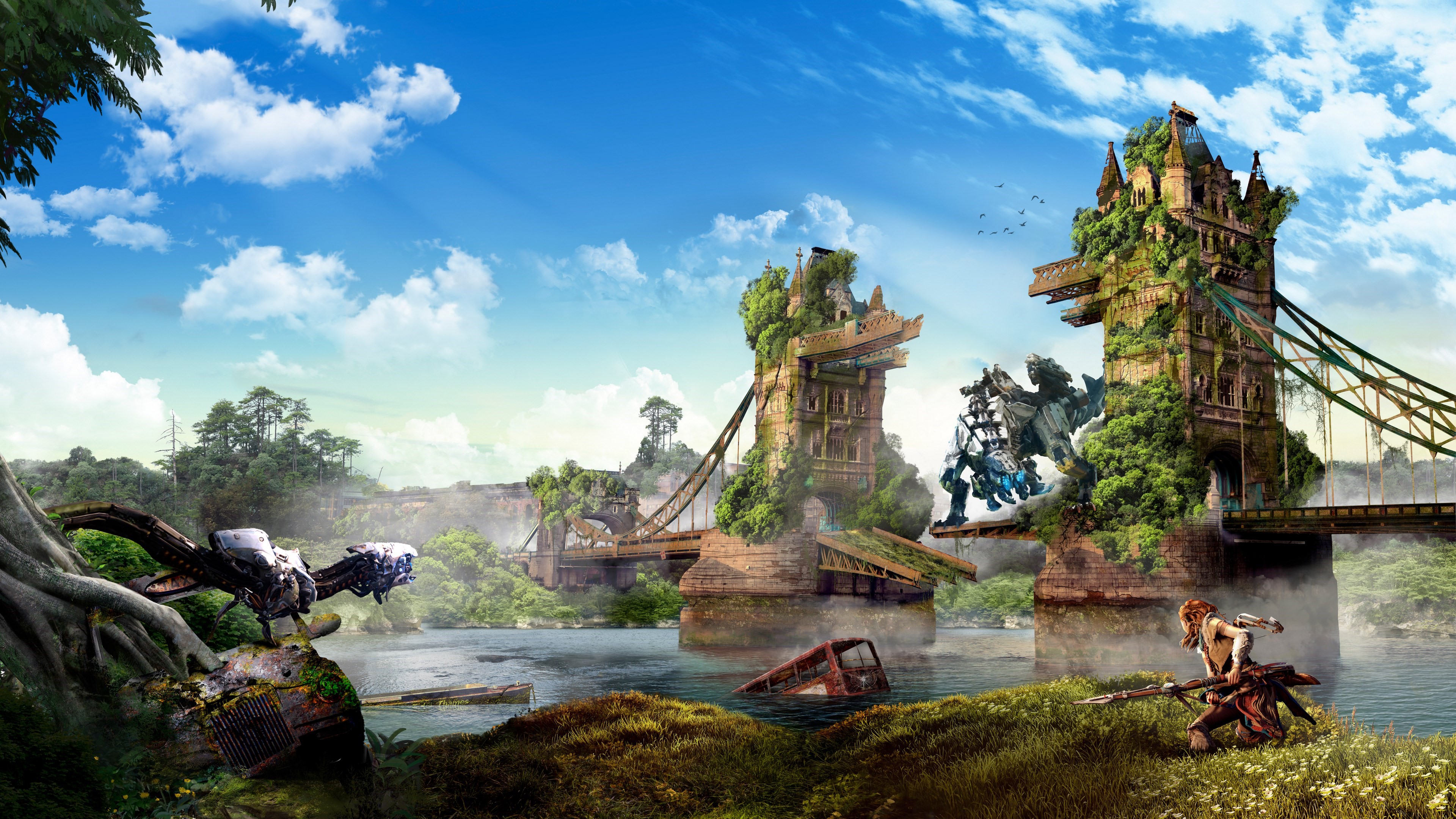 Aloy from Horizon Zero Dawn 4K HD Wallpaper