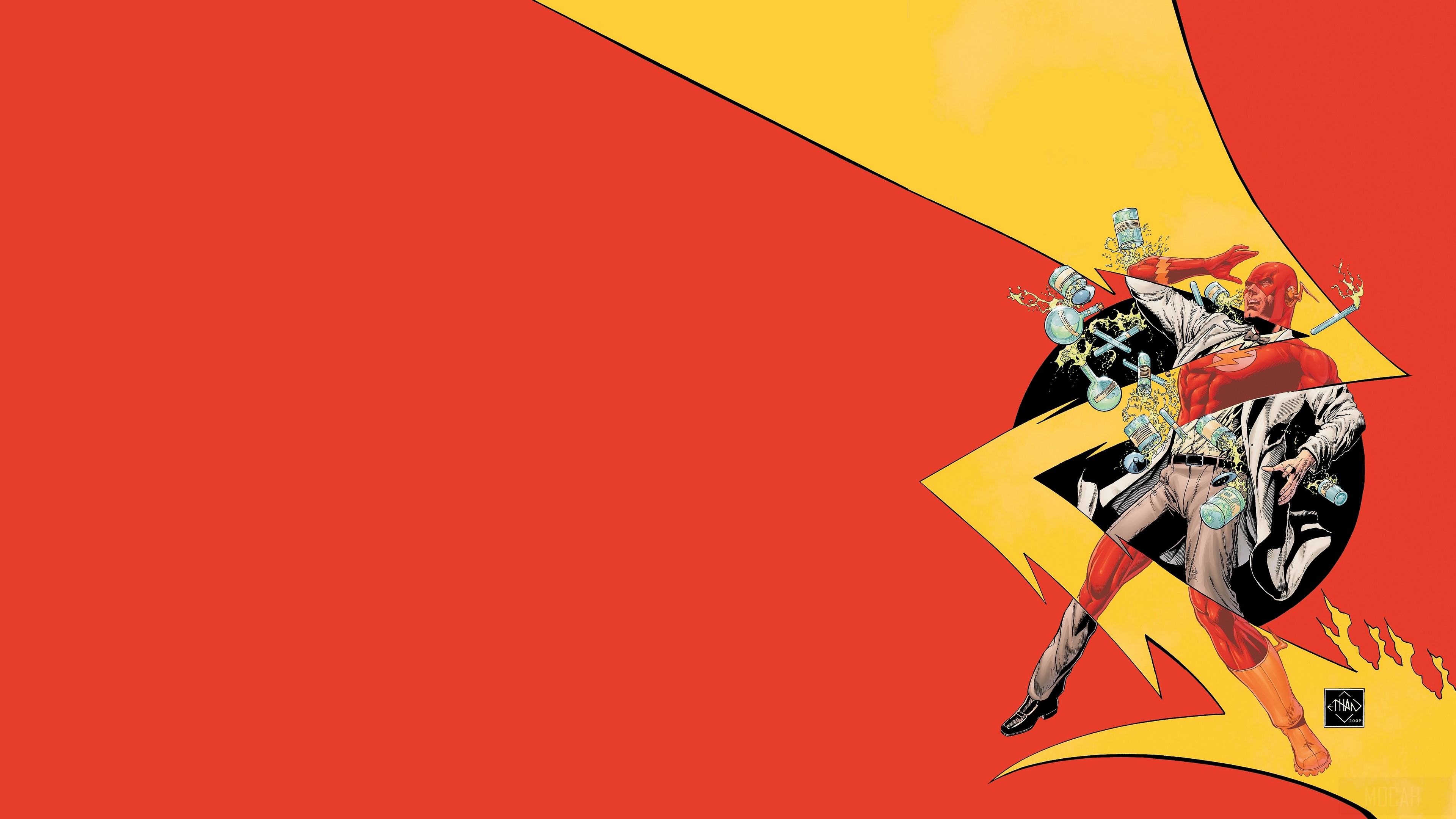 The Flash from DC Comics 4K HD Wallpaper