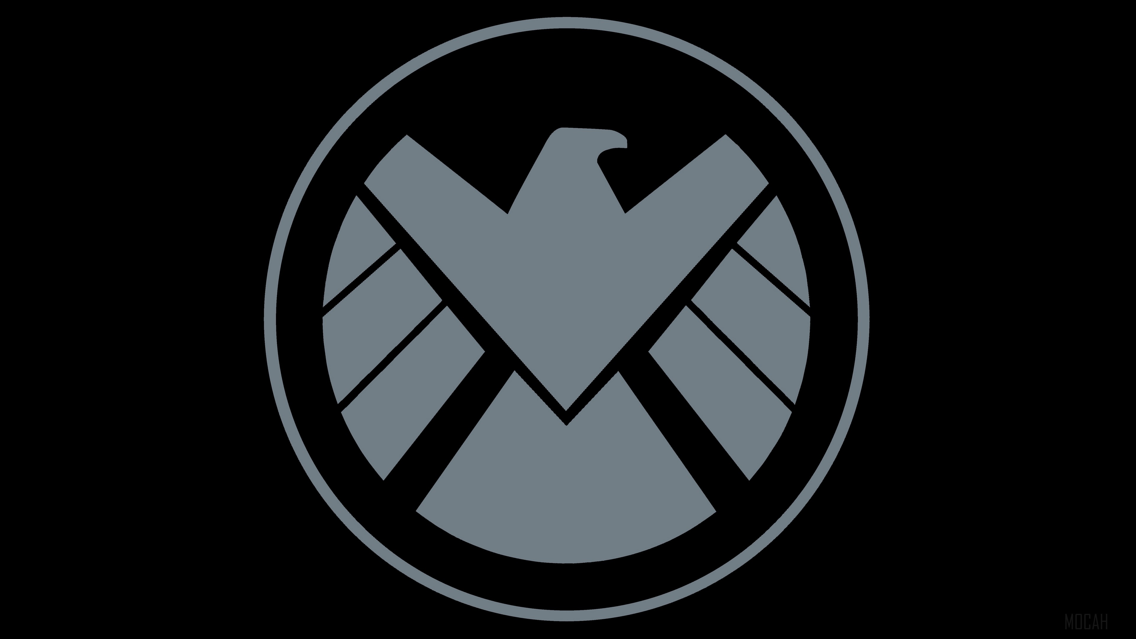S.H.I.E.L.D. logo HD Wallpaper