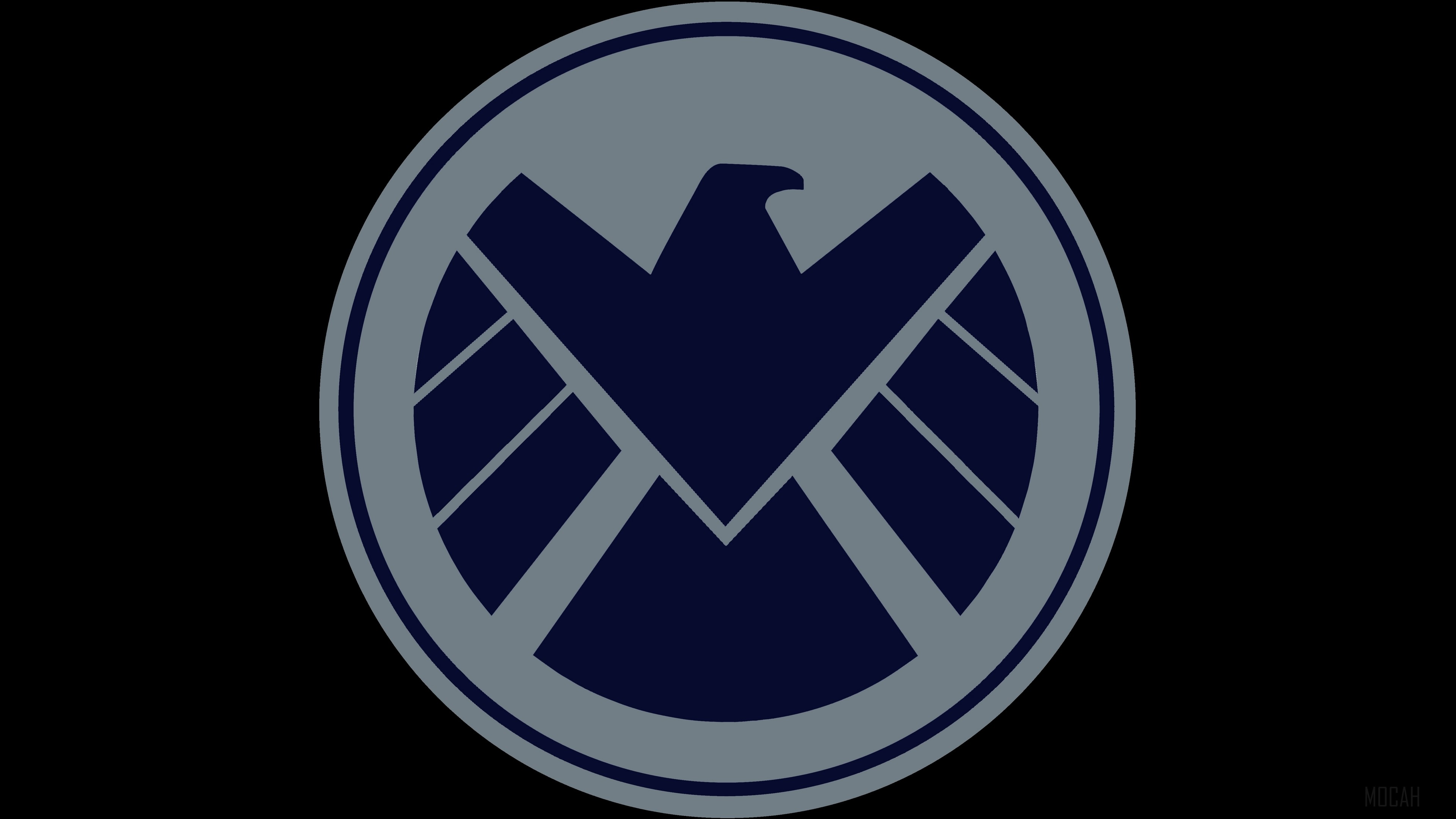 S.H.I.E.L.D. logo HD Wallpaper