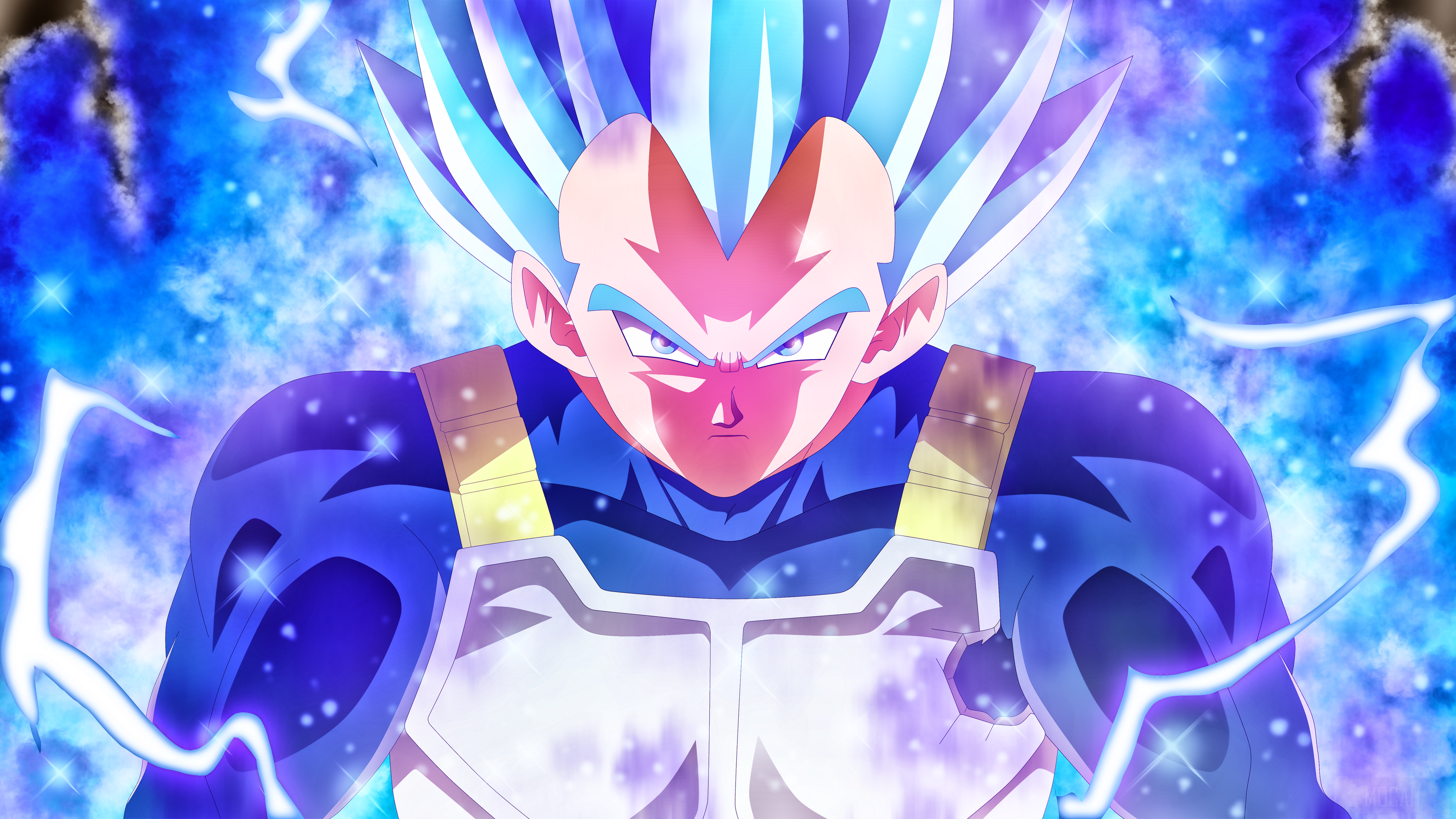 Vegeta from Dragon Ball Super in 4K HD Wallpaper