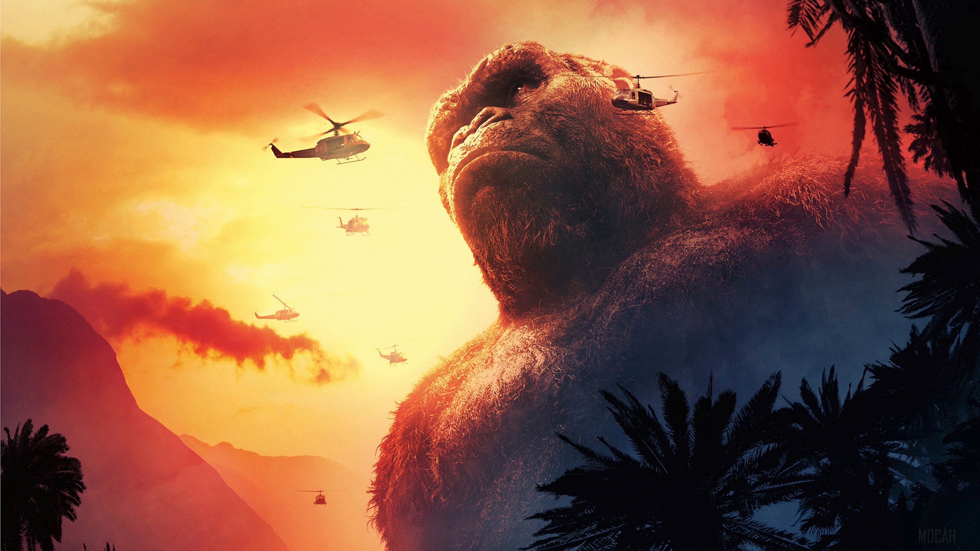 King Kong from Kong: Skull Island 4K HD Wallpaper