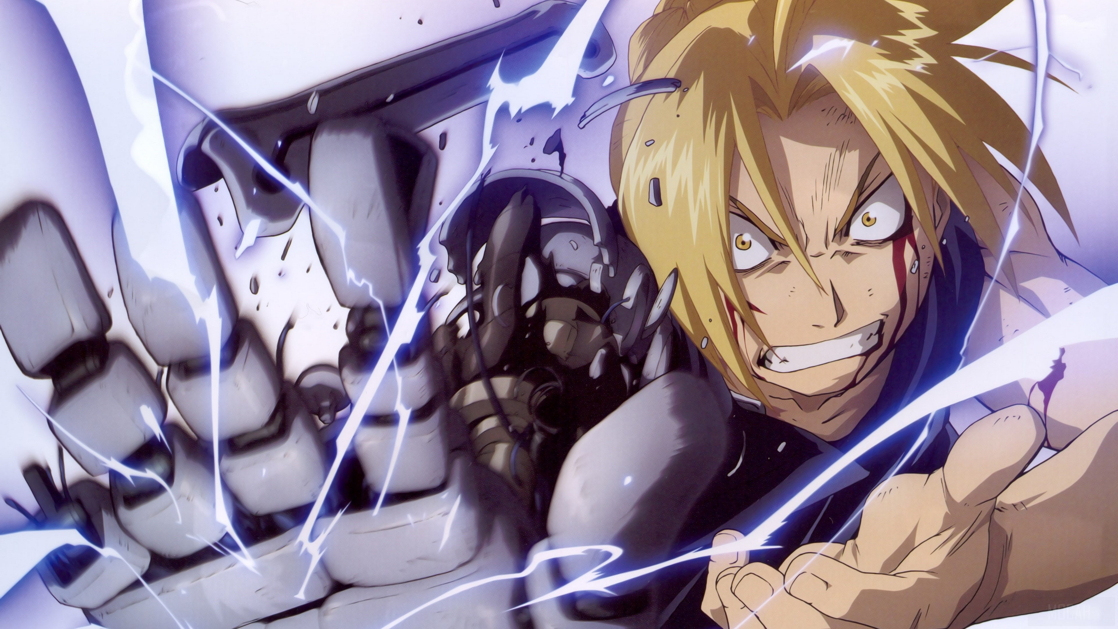 Edward Elric from Fullmetal Alchemist 4K HD Wallpaper