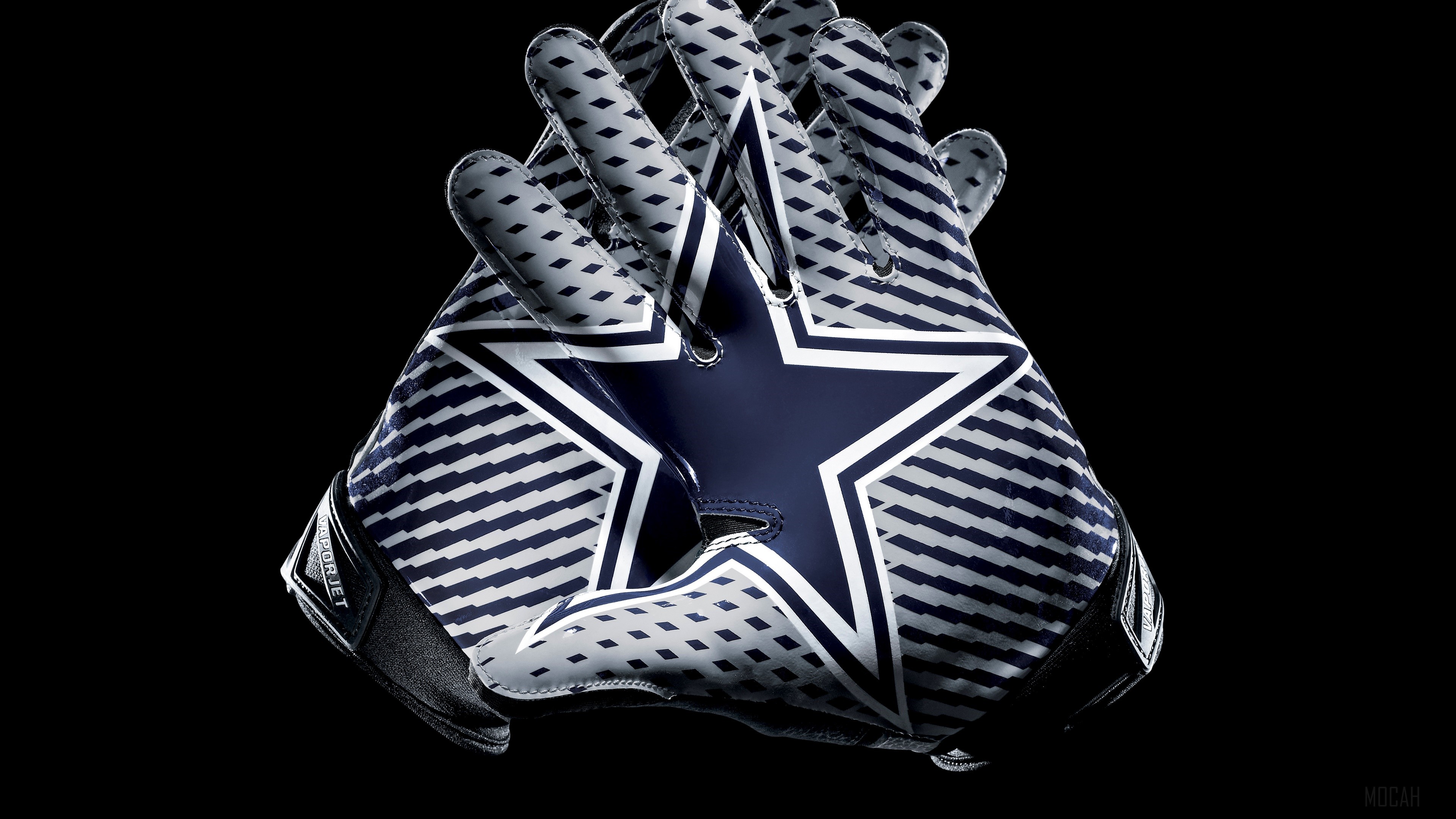 Dallas Cowboys football gloves HD Wallpaper