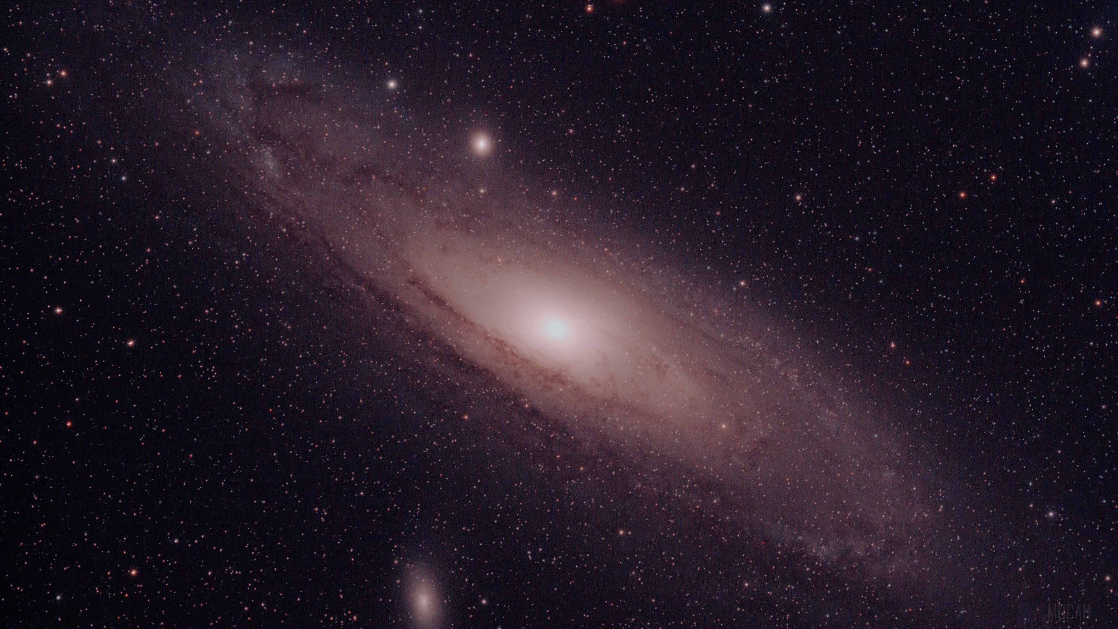 Andromeda Galaxy in Space 4K HD Wallpaper