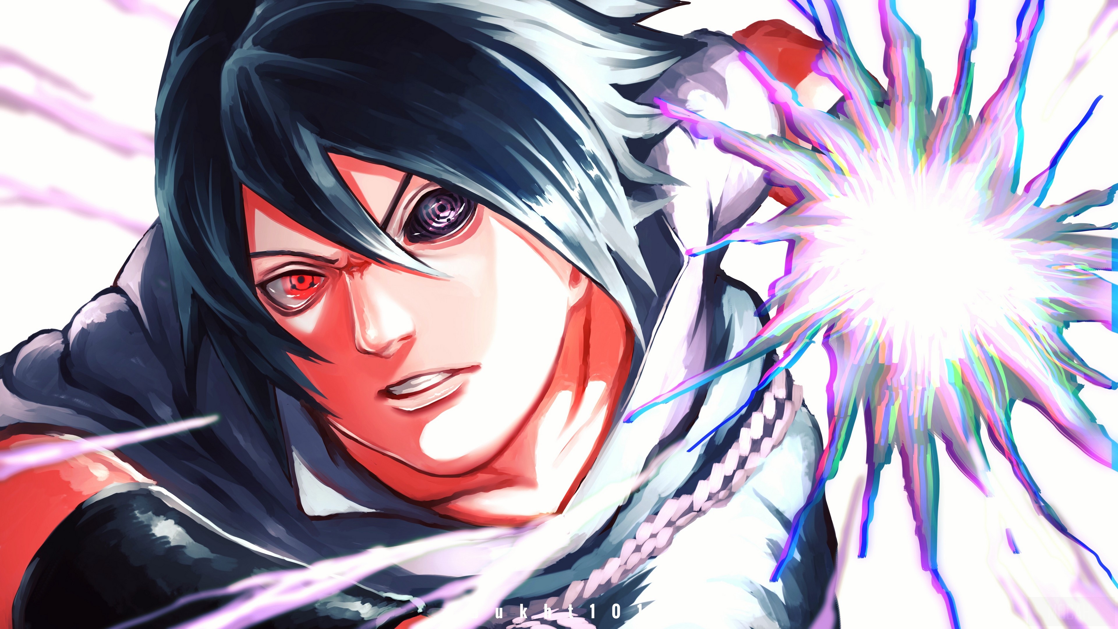 Sasuke Uchiha from Naruto 4K HD Wallpaper