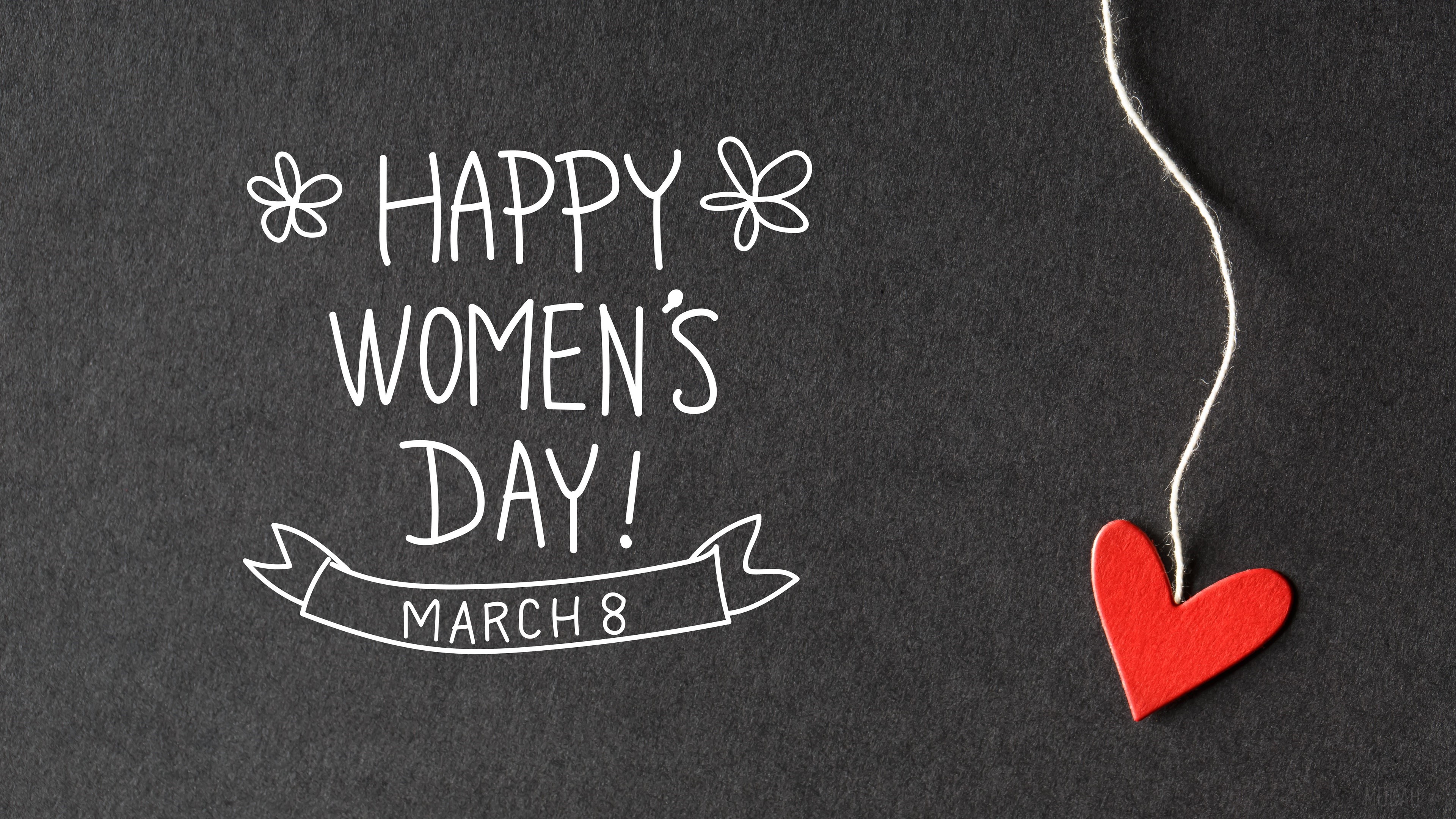 Happy Women's Day March 8 HD Wallpaper