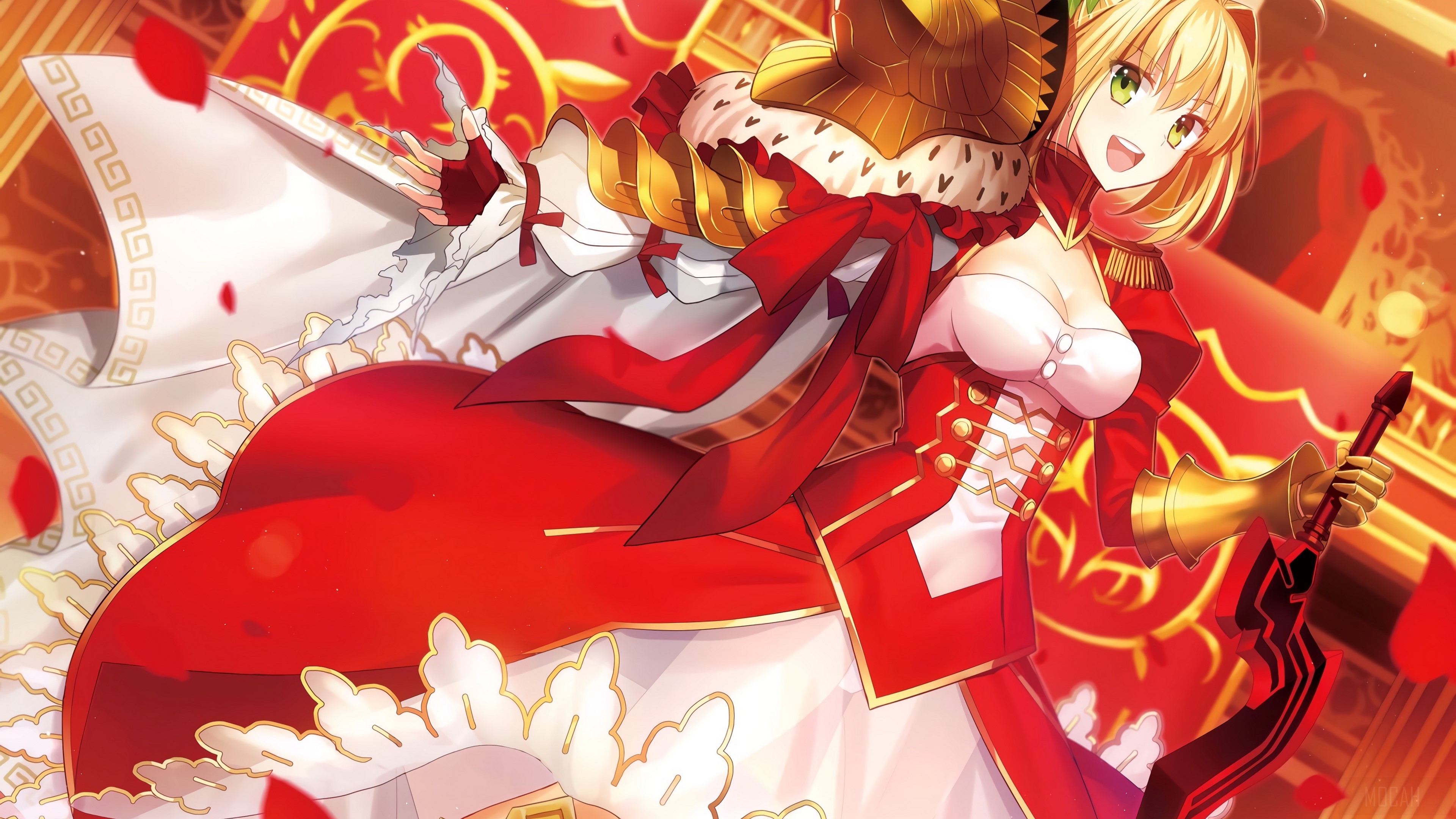 Saber from Fate/Grand Order 4K HD Wallpaper