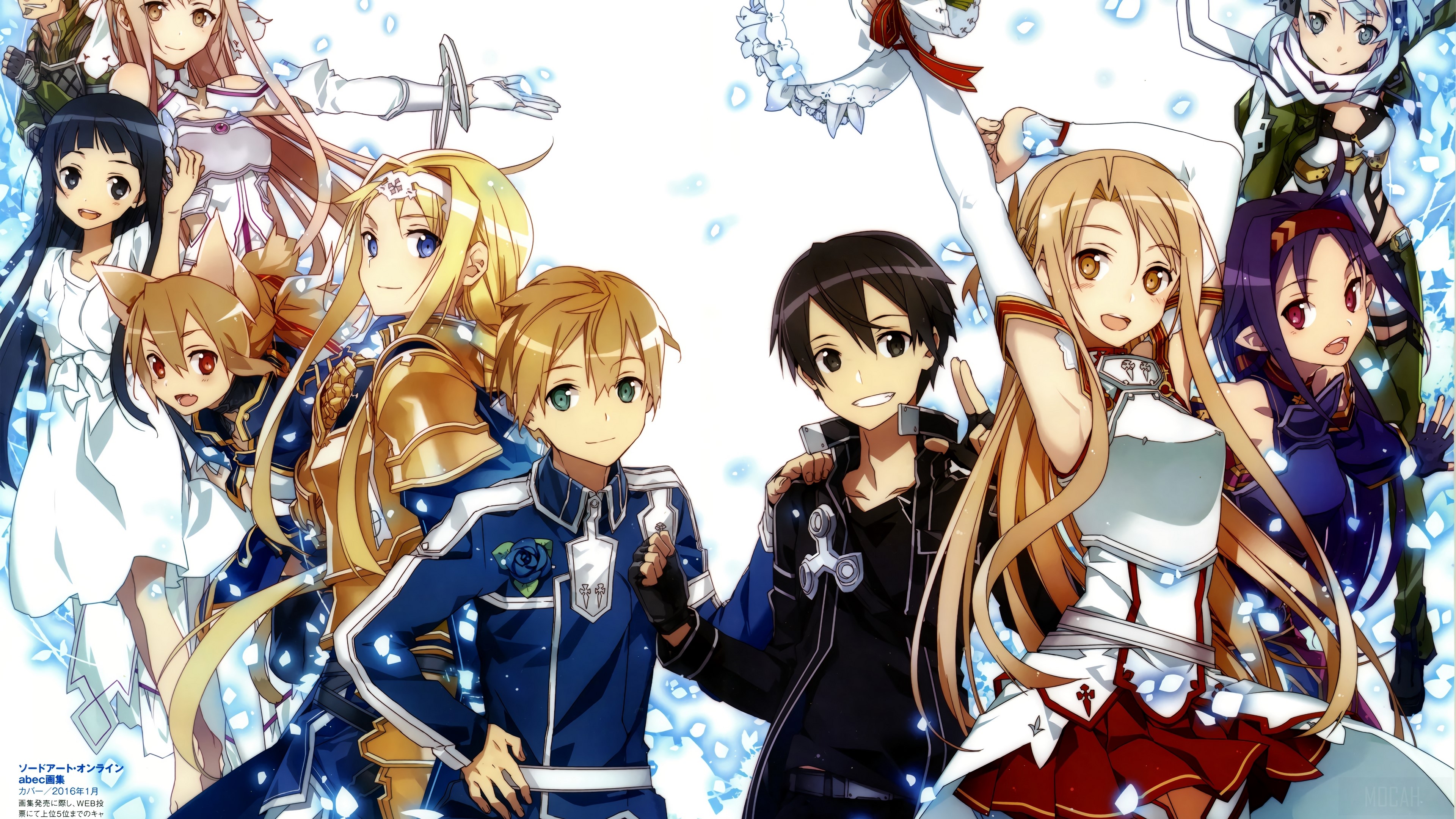 Characters from Sword Art Online HD Wallpaper