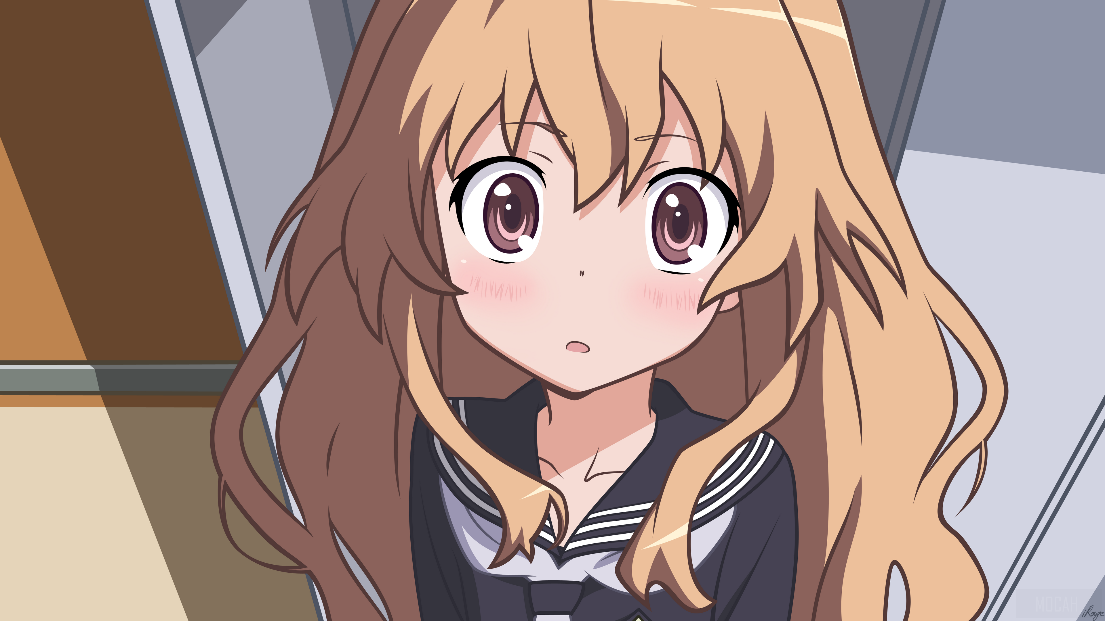 Taiga Aisaka from Toradora! 4K HD Wallpaper