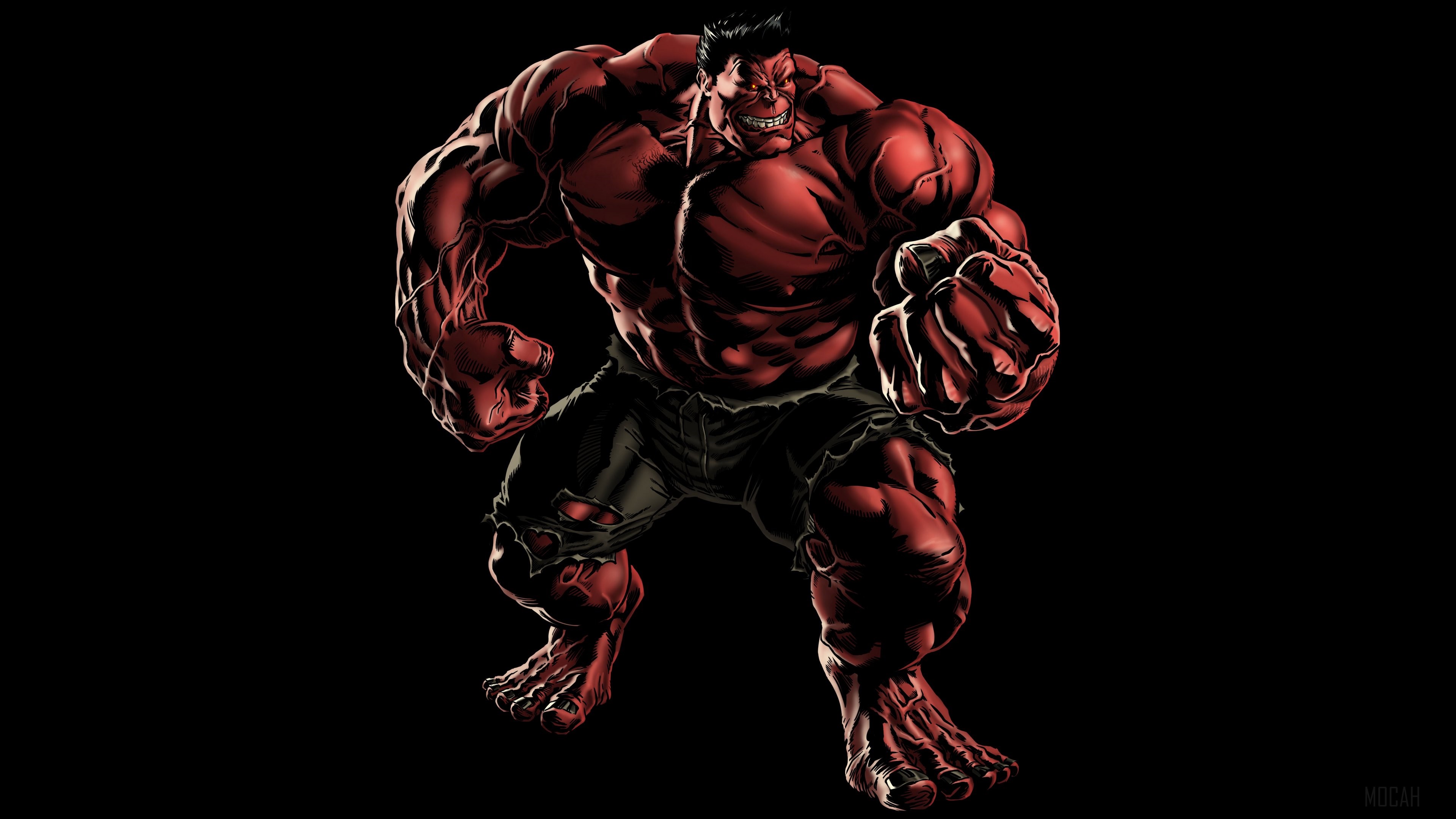 Red Hulk HD Wallpaper