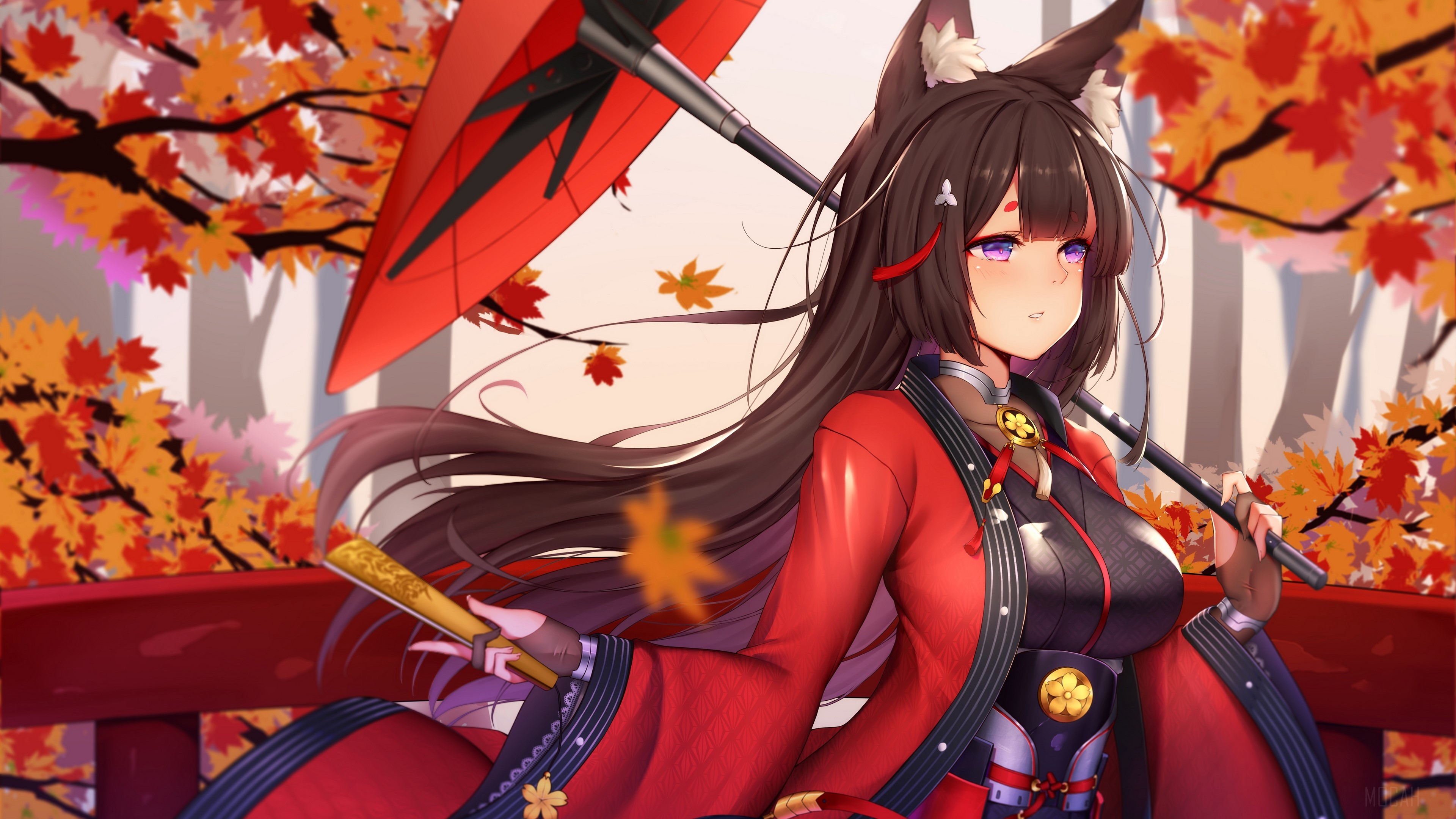 Amagi from Azur Lane 4K HD Wallpaper