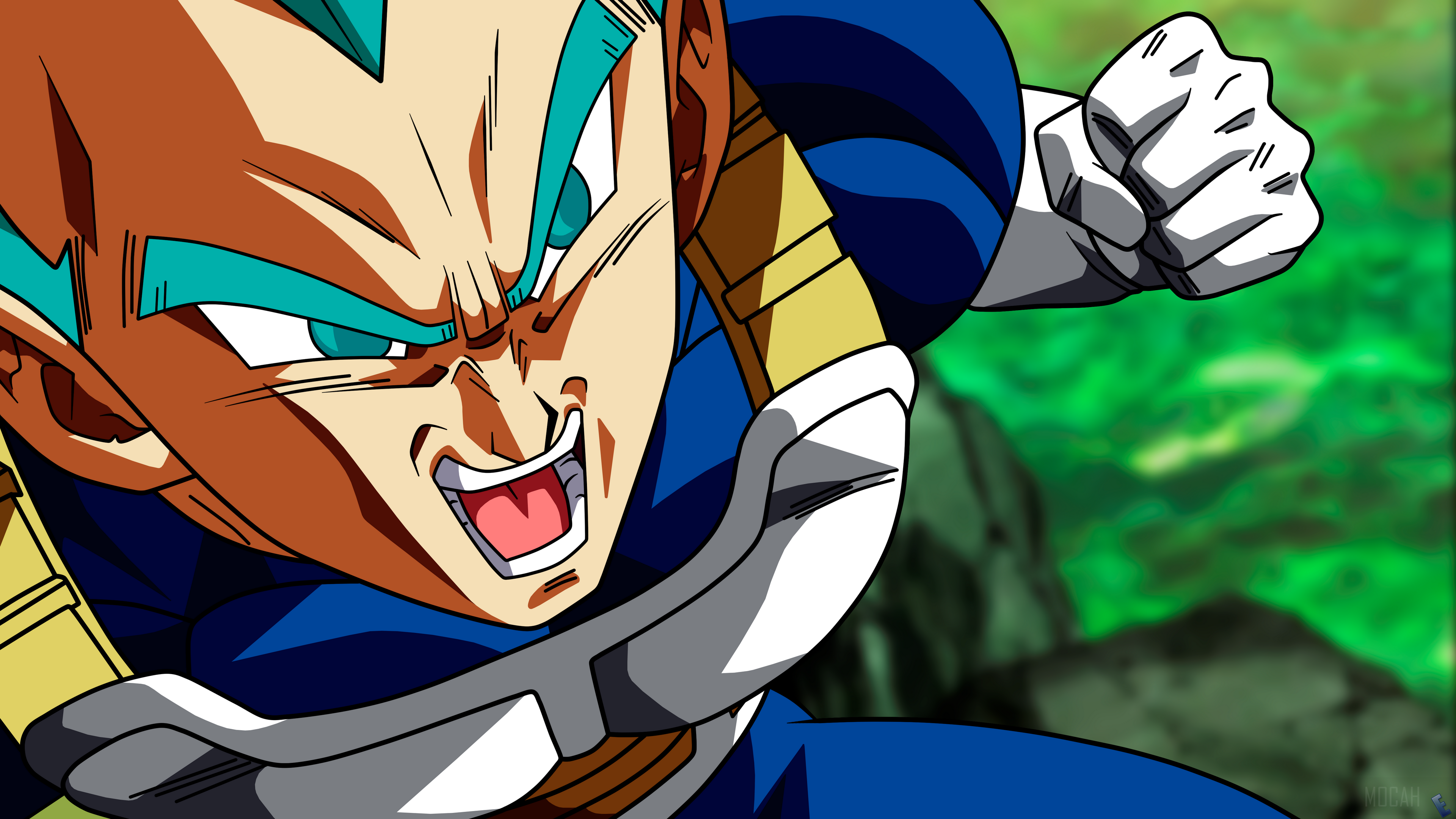 Vegeta from Dragon Ball 4K HD Wallpaper