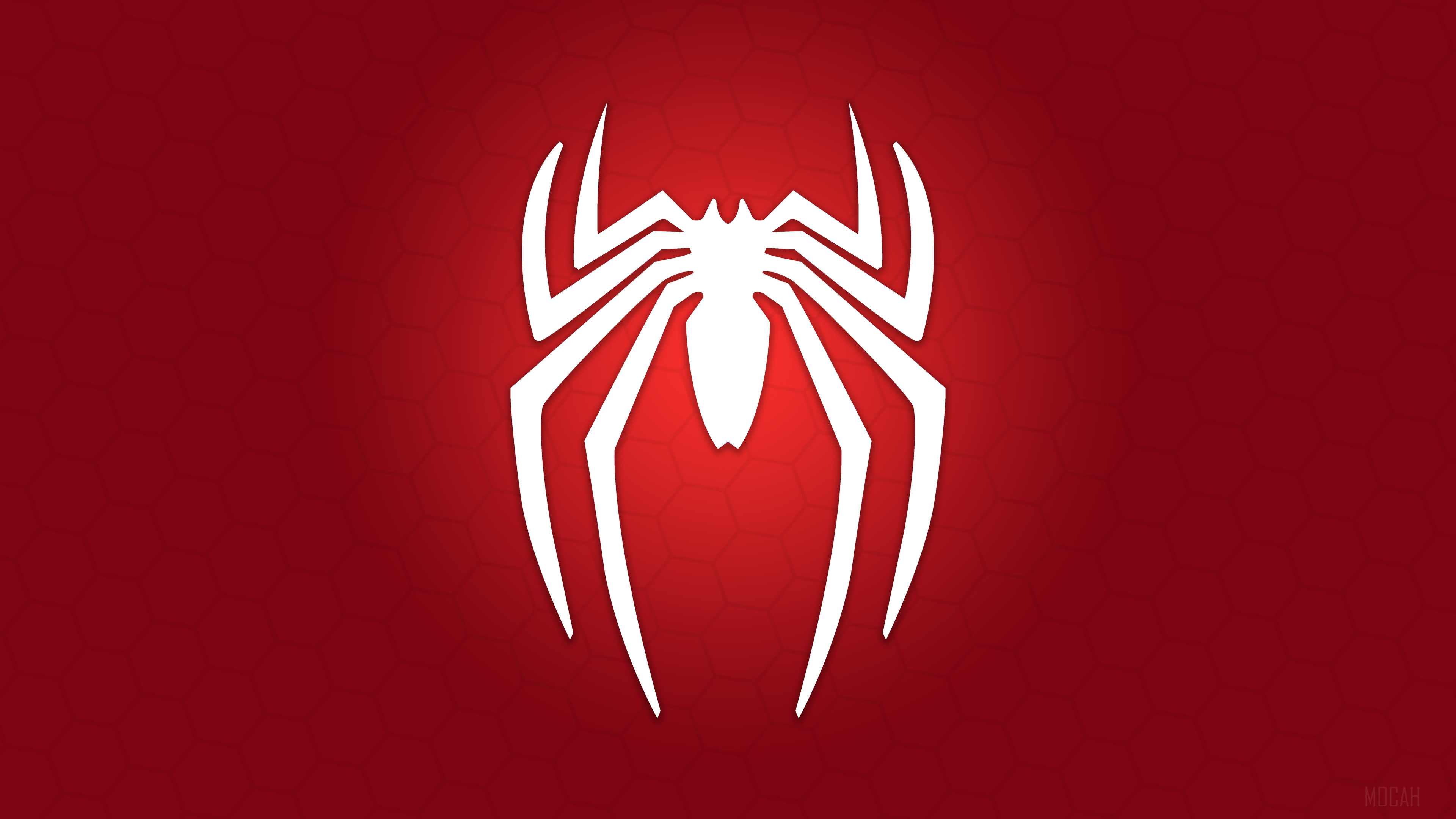 Spider-Man Logo from Marvel Comics 4K HD Wallpaper