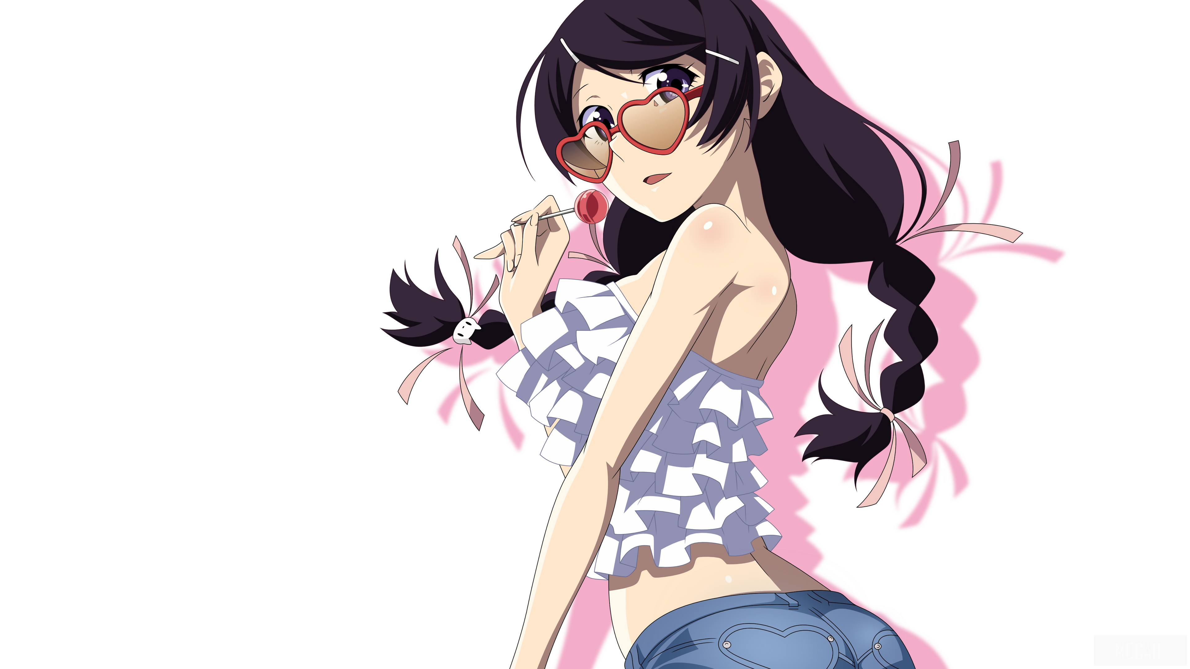 Tsubasa Hanekawa HD Wallpaper