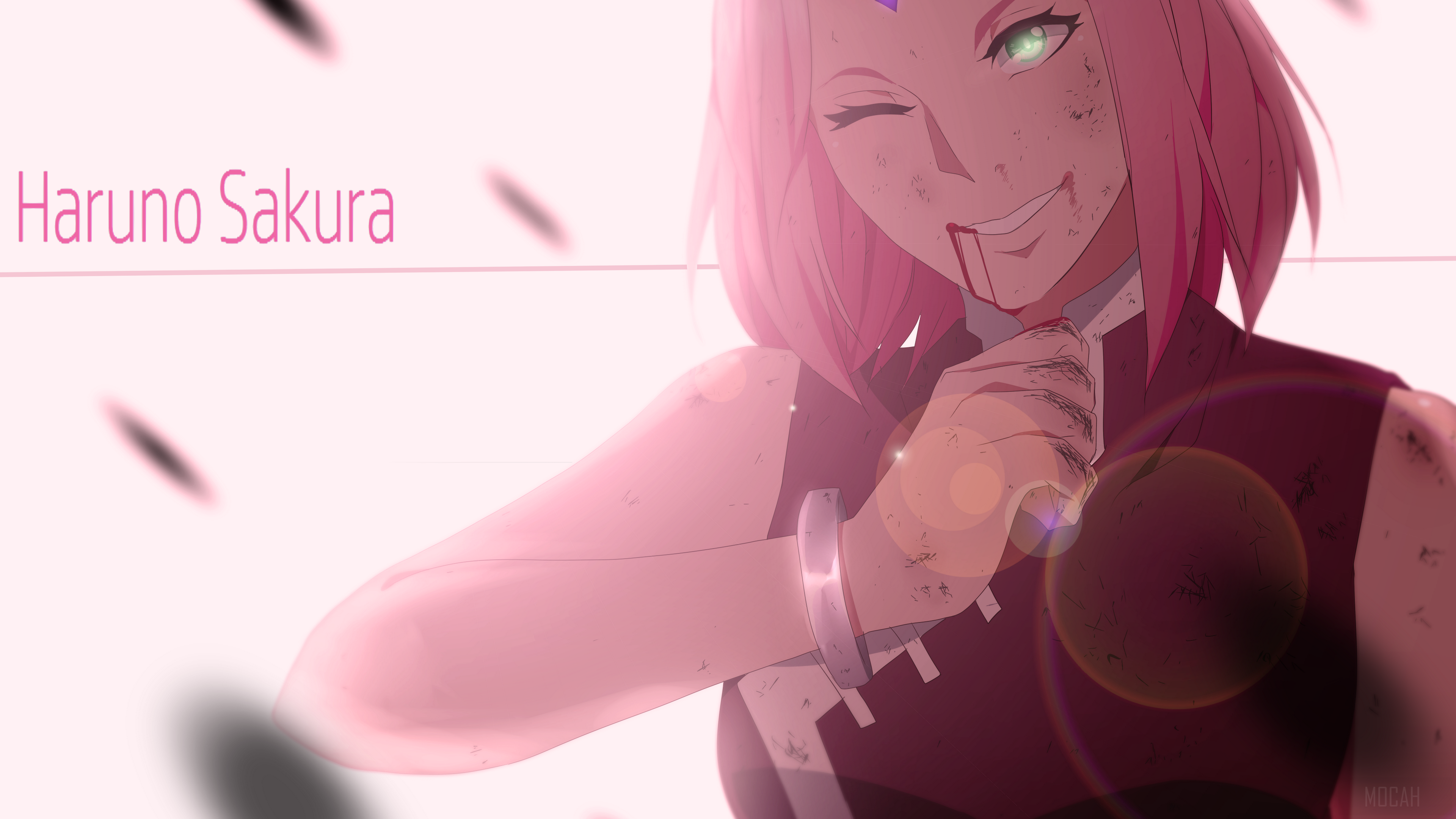 Sakura Haruno from Naruto 4K HD Wallpaper