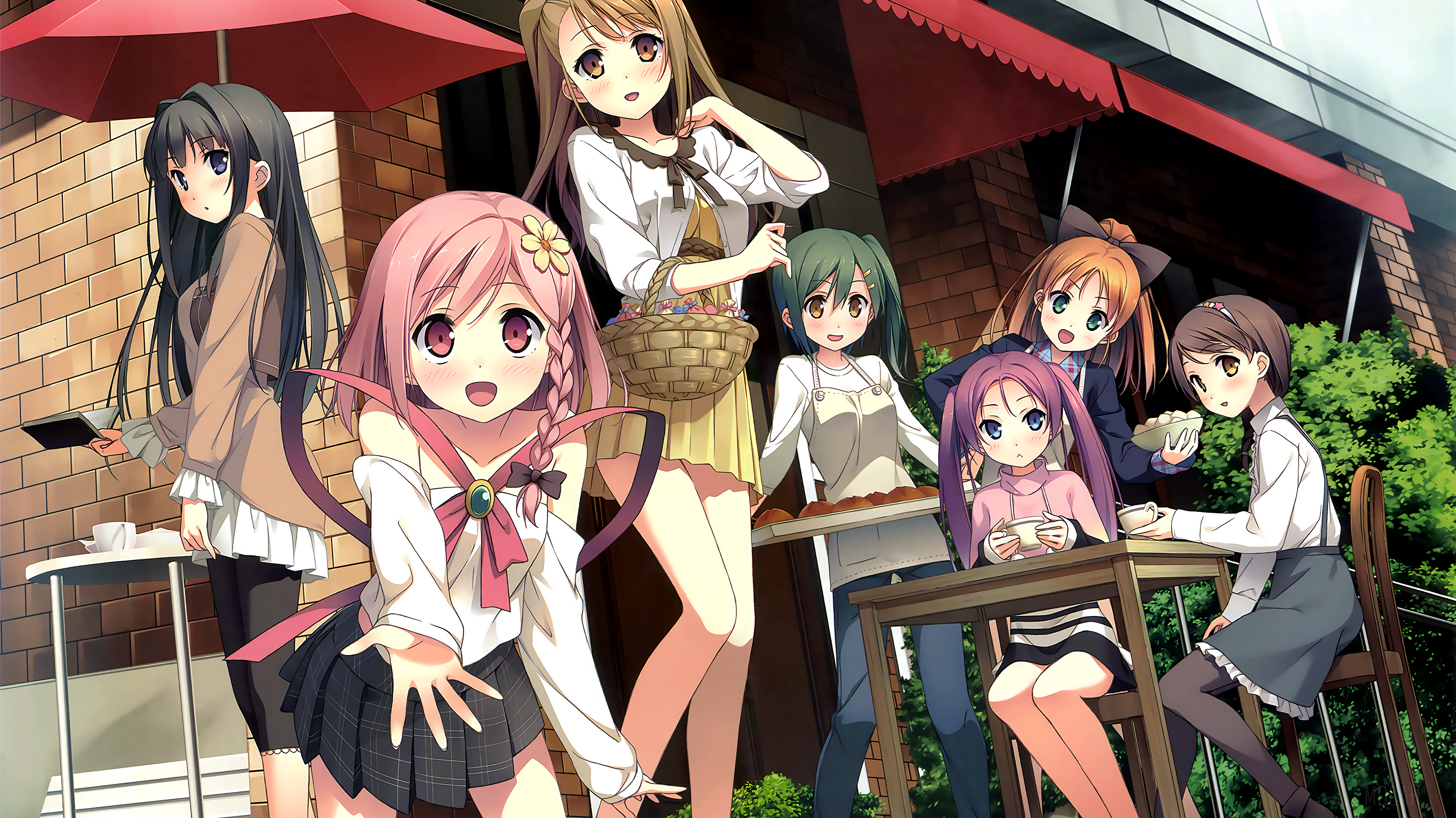 Ayase Sayuki Enomoto Kaho Fujimura Natsuki Hirosaki Kanade HD Wallpaper