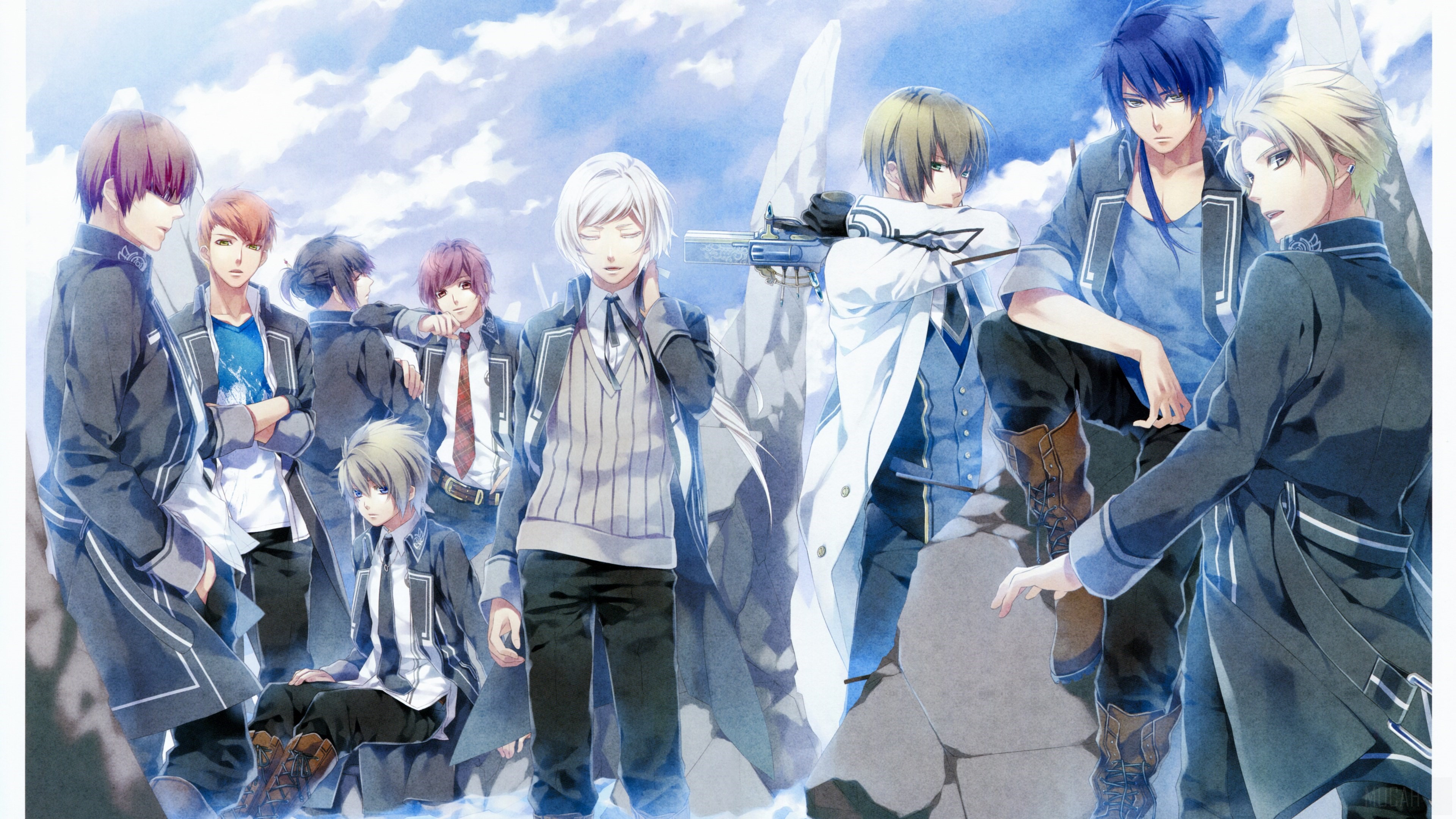 Norn9: Norn + Nonette characters 4K HD Wallpaper