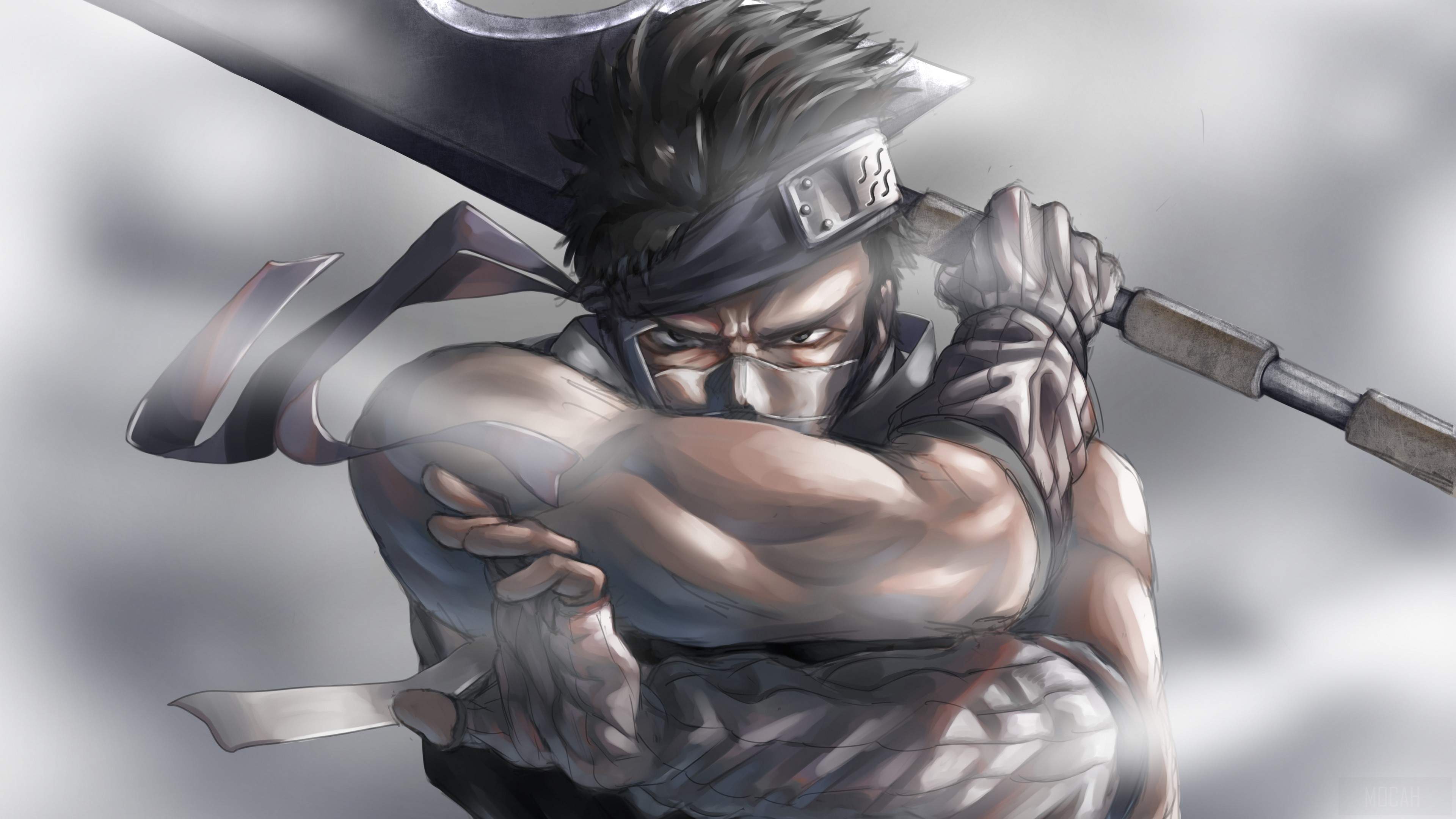 Zabuza Momochi from Naruto 4K HD Wallpaper