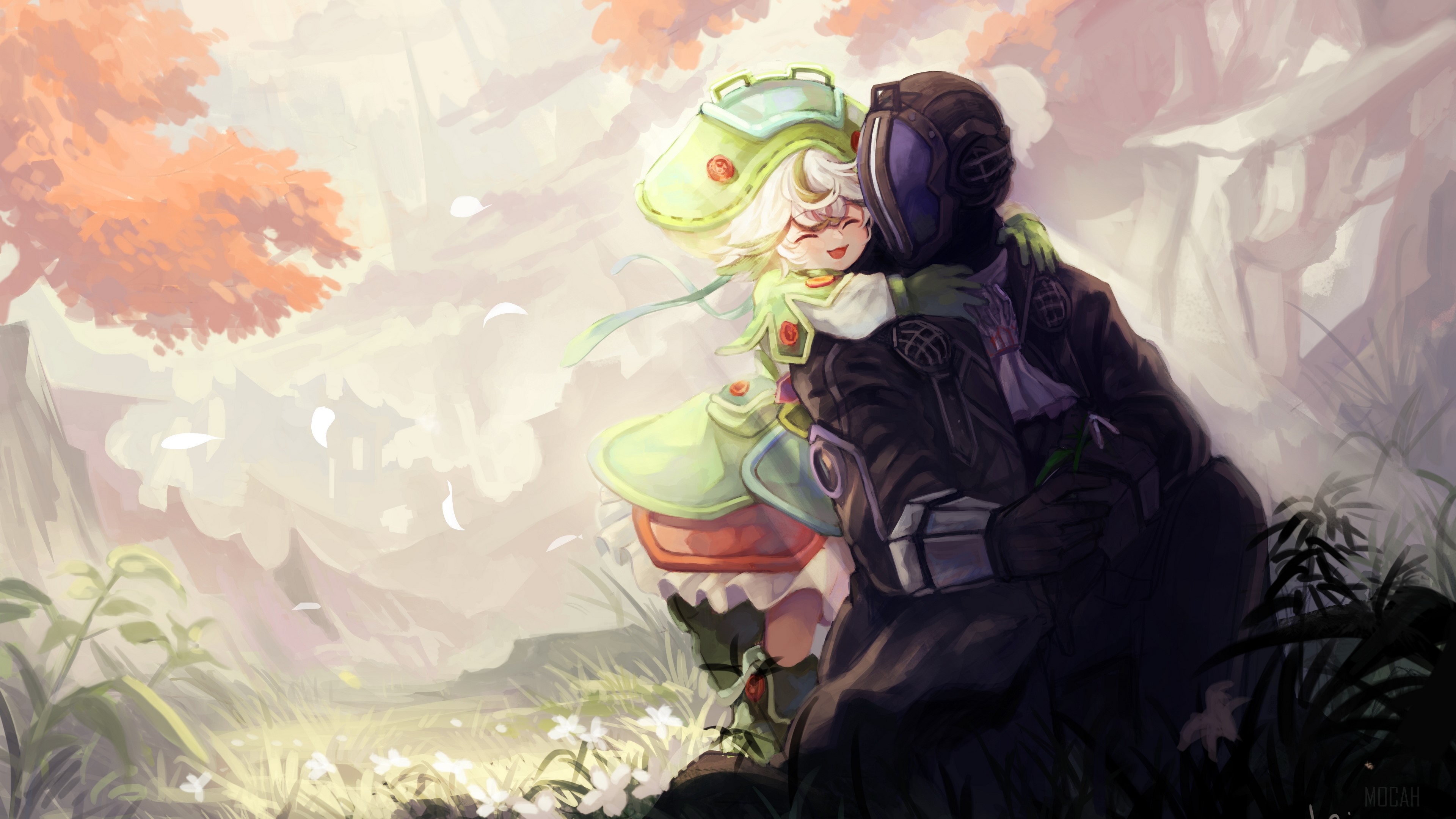 Bondrewd and Prushka from Made in Abyss 4K HD Wallpaper