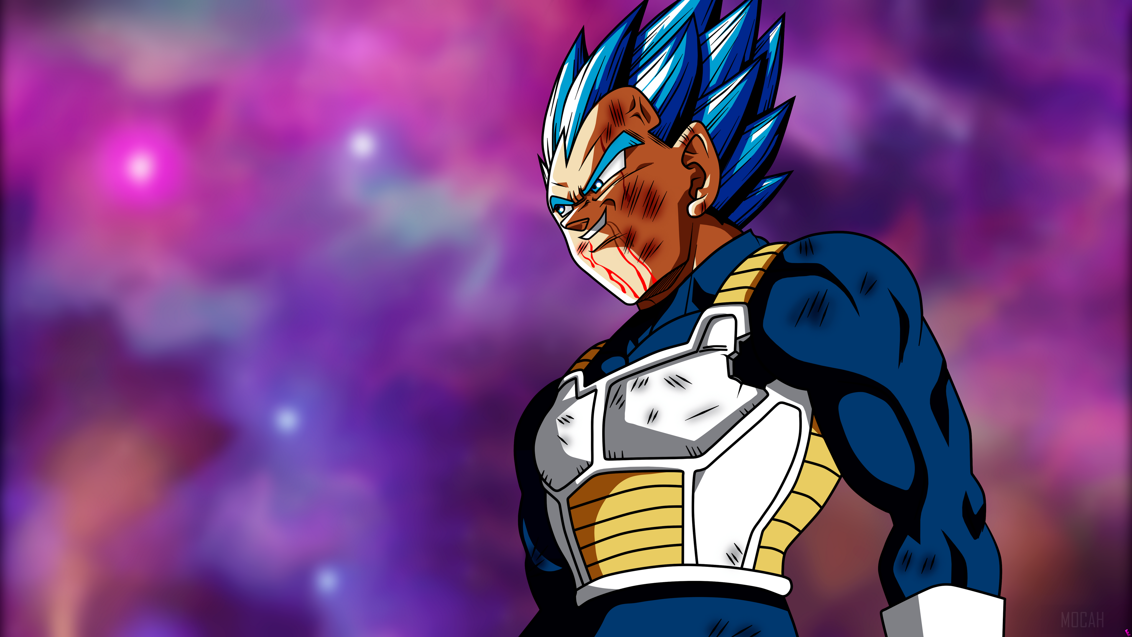 Vegeta from Dragon Ball 4K HD Wallpaper