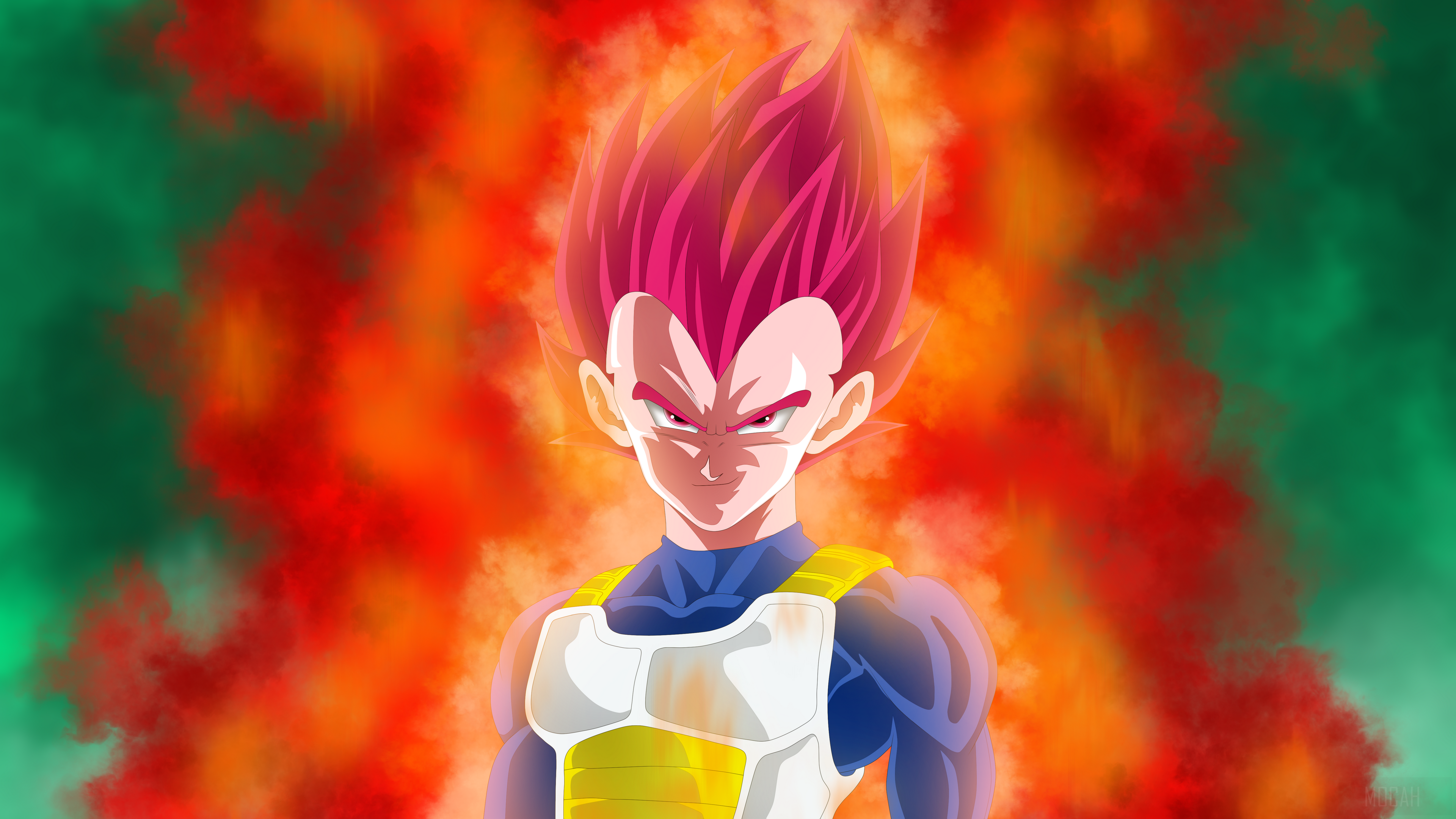 Vegeta from Dragon Ball Super 4K HD Wallpaper