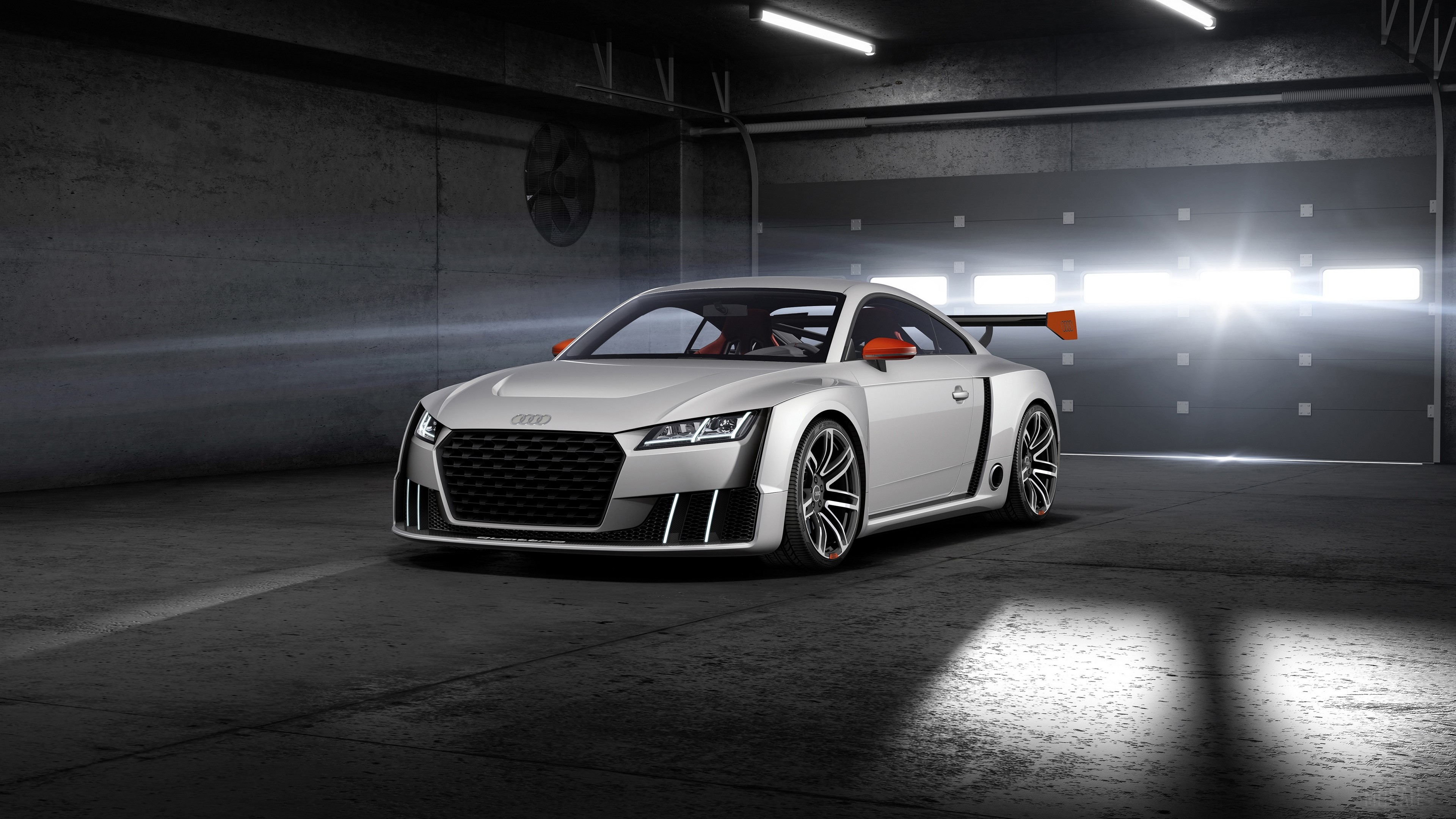 Audi TT RS Clubsport Turbo Concept 4K HD Wallpaper