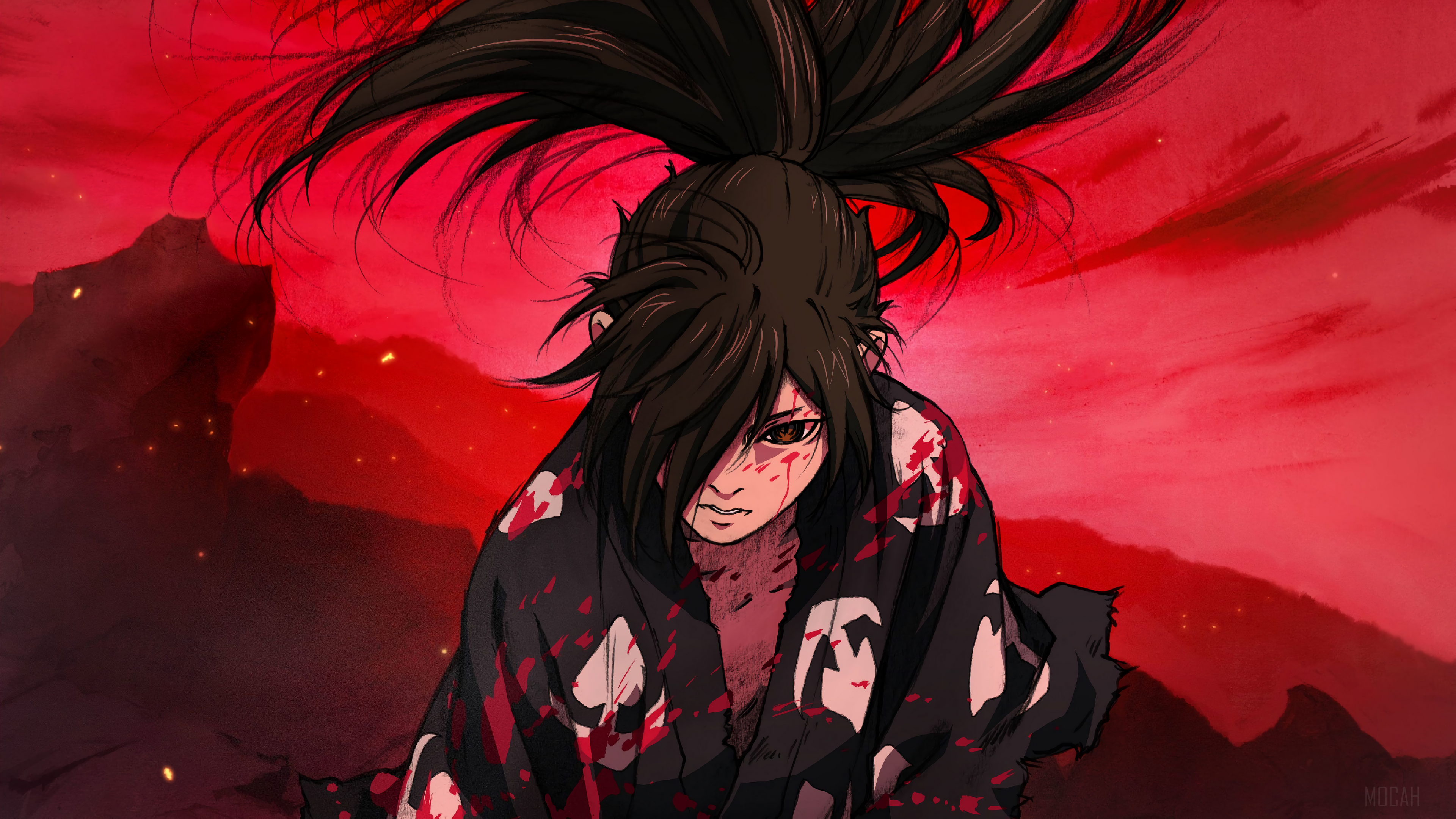 Hyakkimaru from Dororo in 4K HD Wallpaper