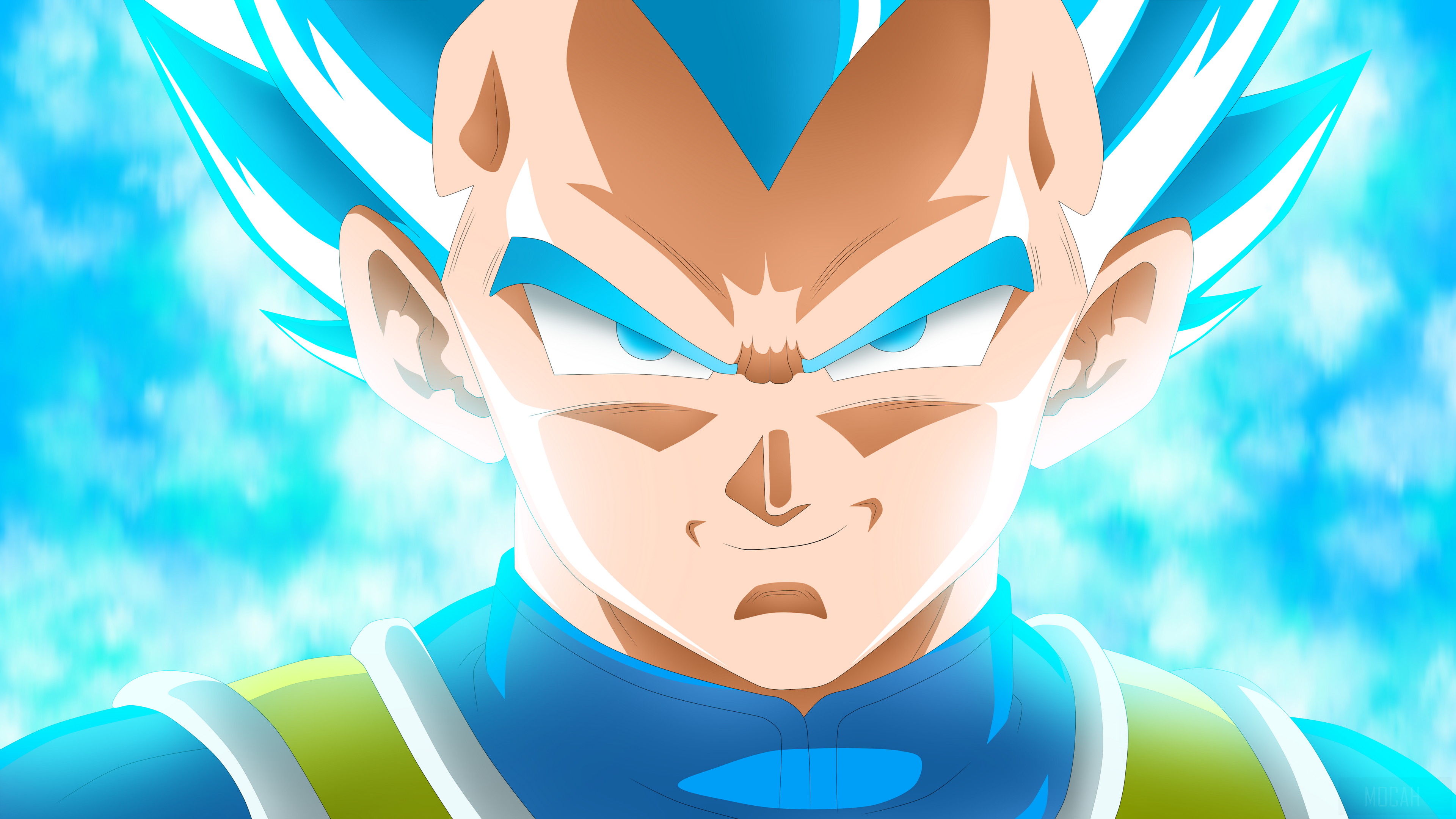 Vegeta from Dragon Ball Super 4K HD Wallpaper