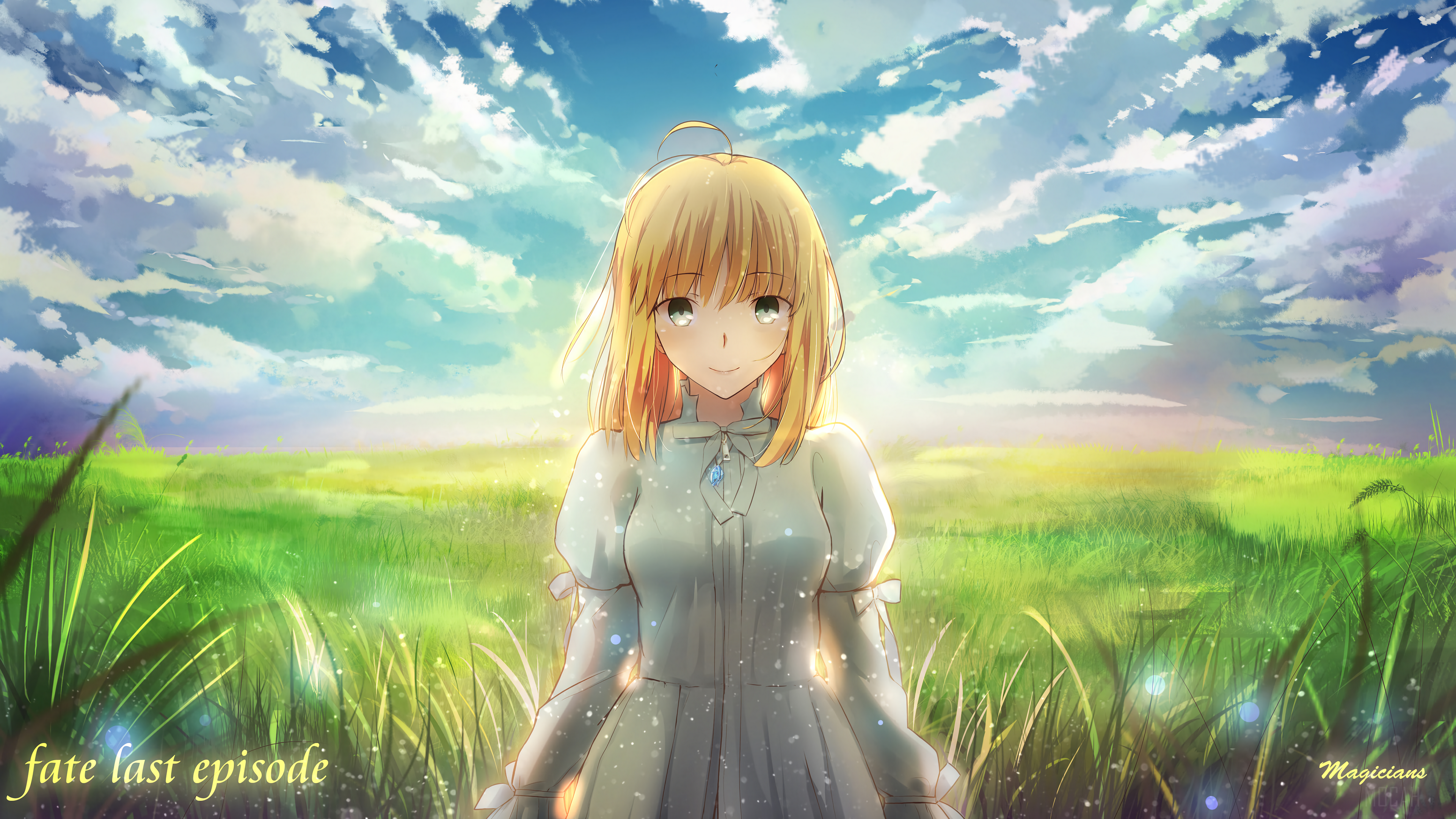 Saber from Fate Last Episode 4K HD Wallpaper