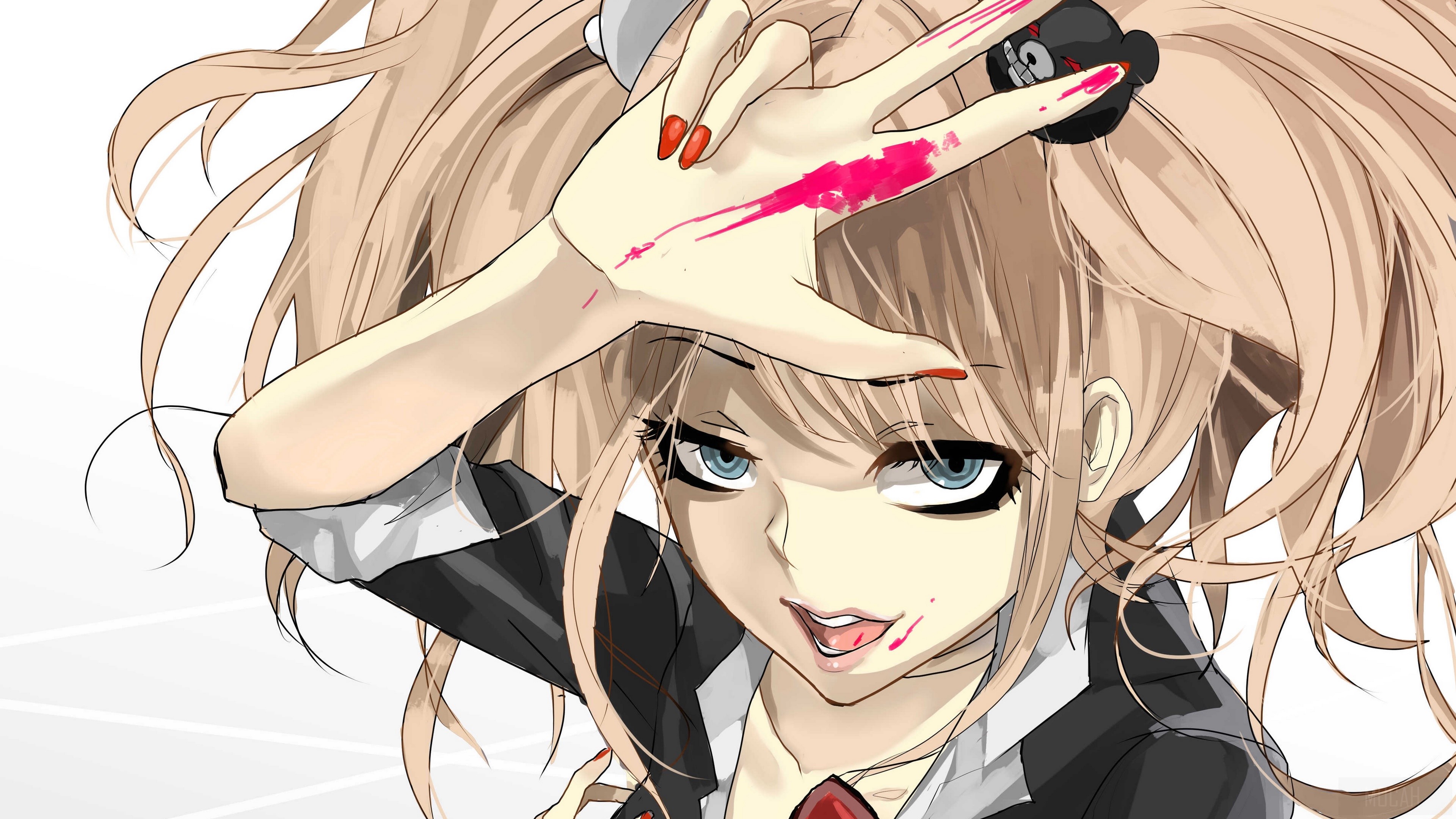 Junko Enoshima from Danganronpa 4K HD Wallpaper