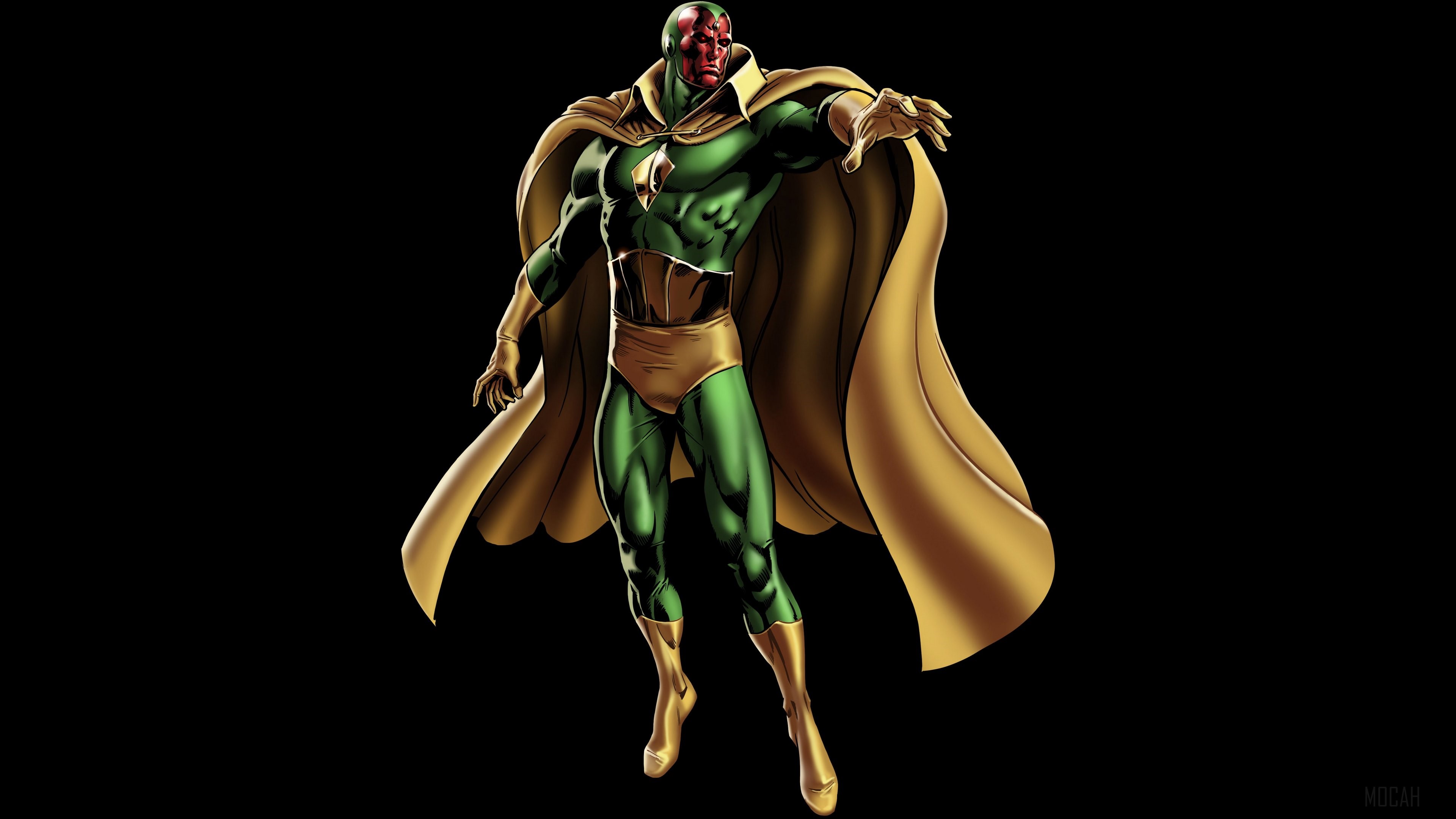 Vision from Marvel Comics HD Wallpaper