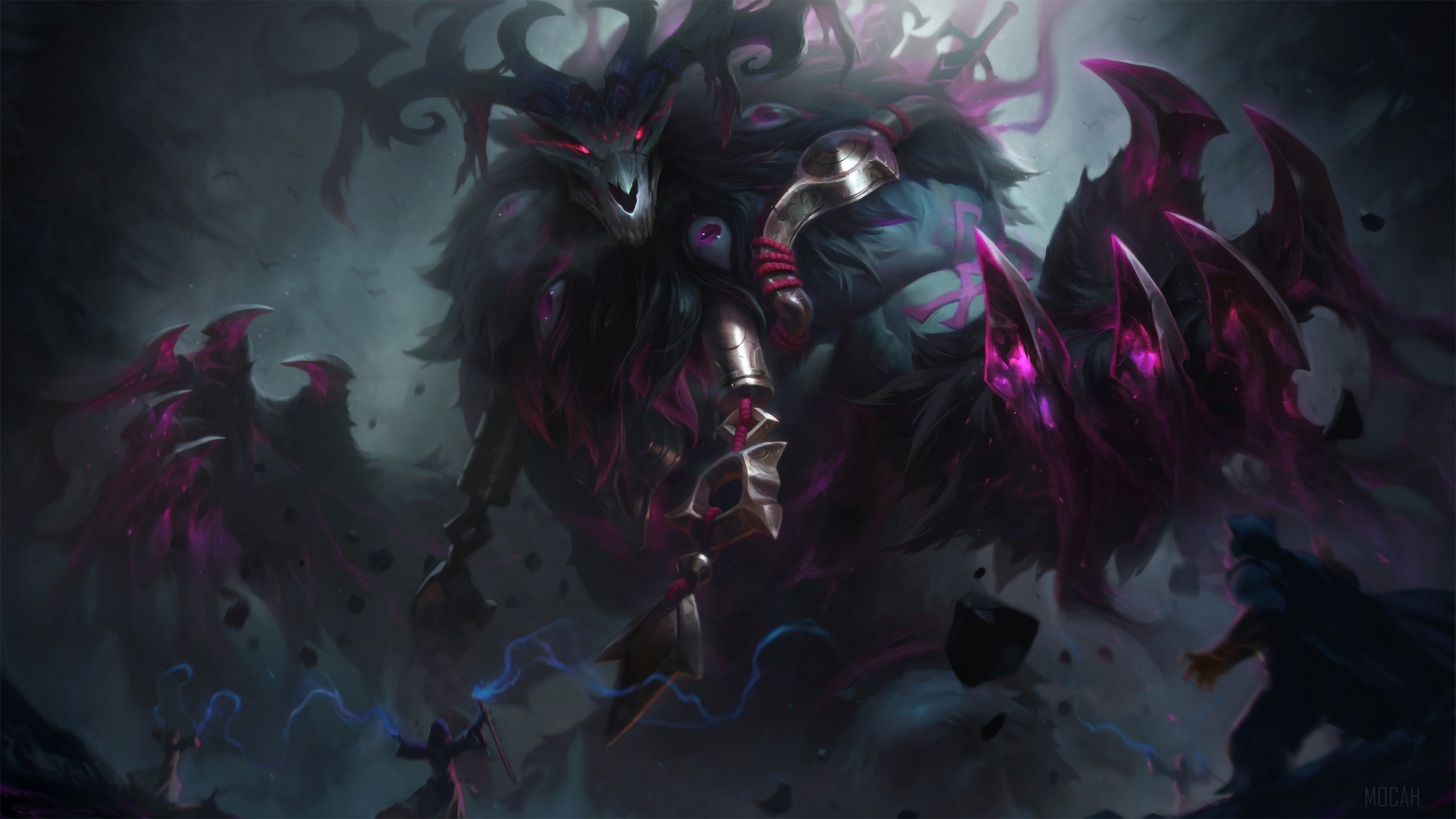 Volibear from League of Legends 4K HD Wallpaper