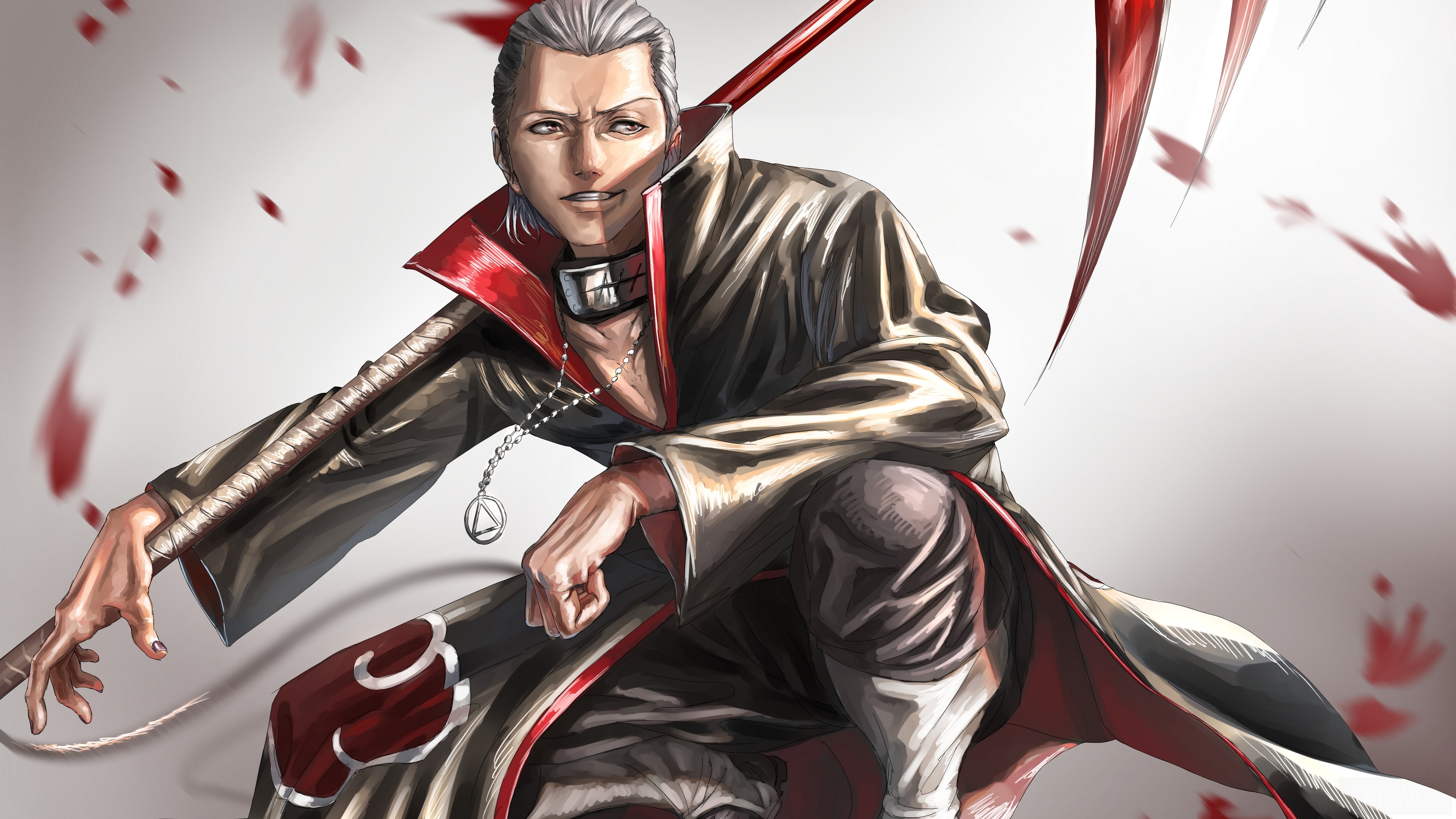 Hidan from Naruto 4K HD Wallpaper