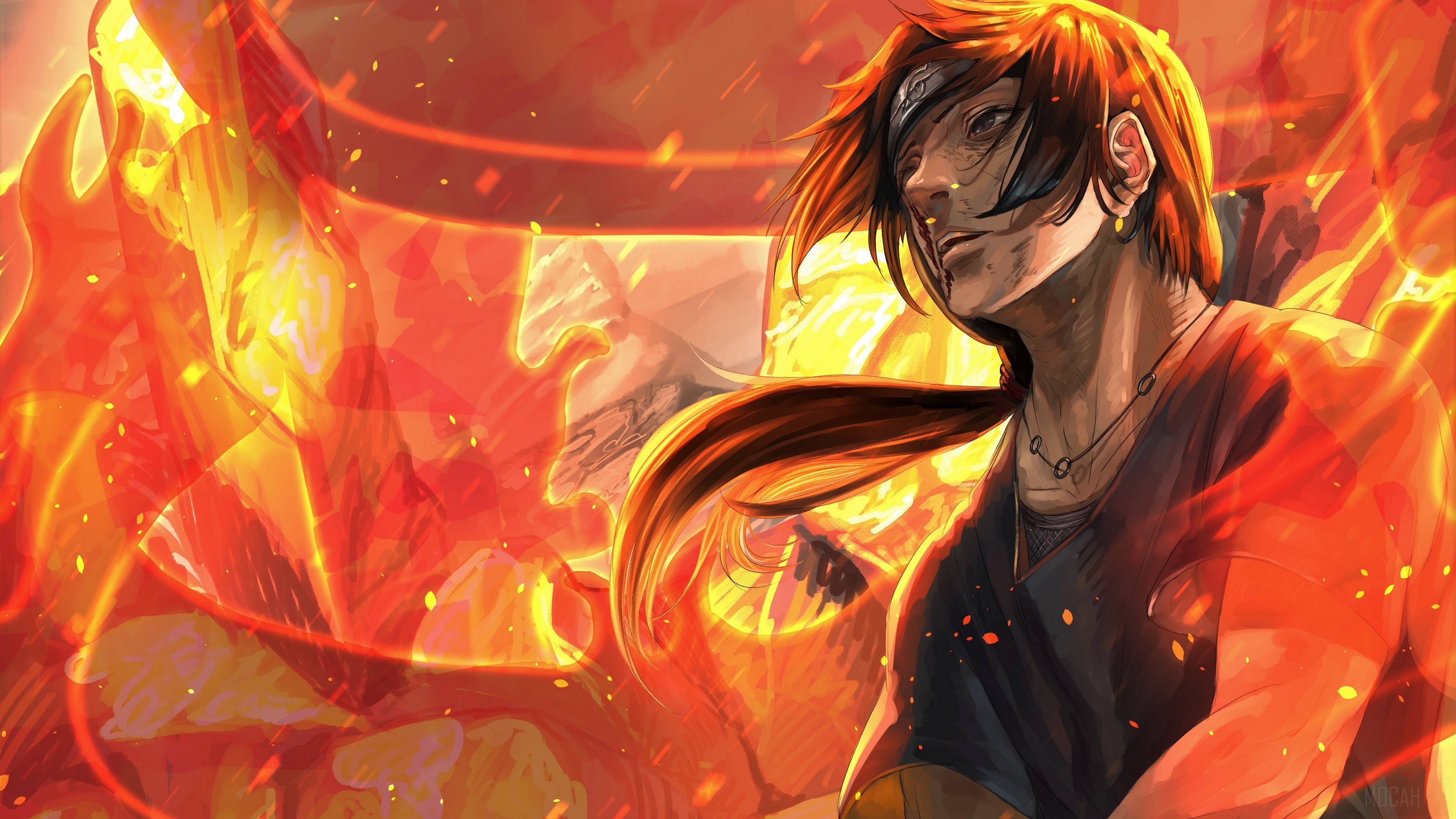 Itachi Uchiha from Naruto 4K HD Wallpaper