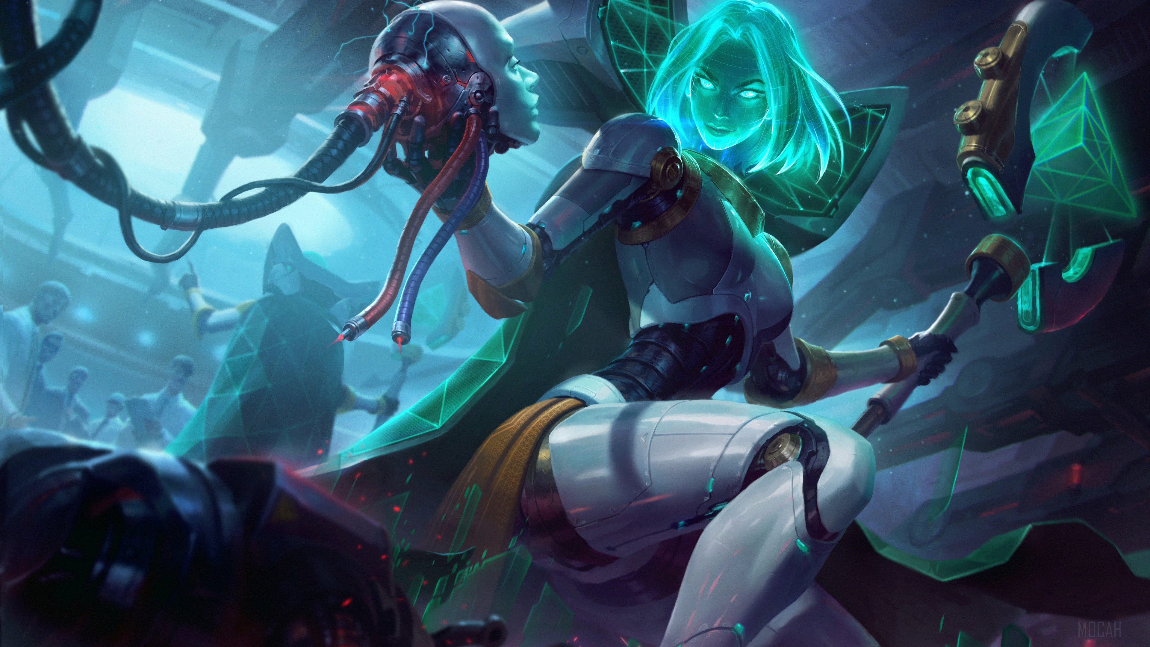 LeBlanc from League of Legends 4K HD Wallpaper